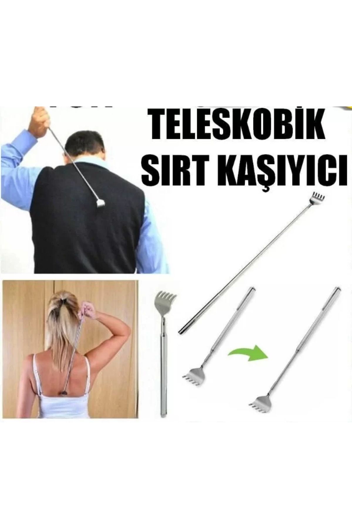 ÇERÇİCİ Teleskobik Sırt Kaşıyıcı