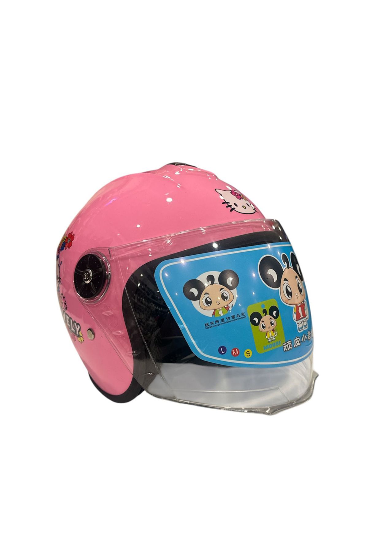 Hello Kitty Desenli Pembe Çocuk Kaskı - 3
