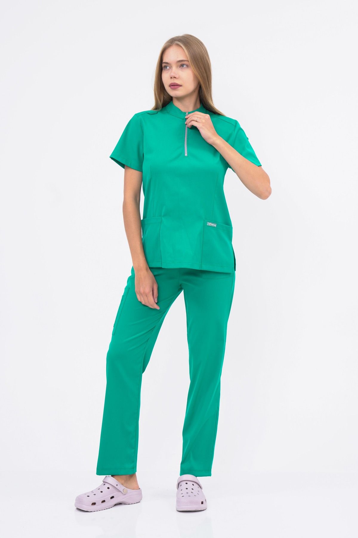 Vistros Medikal-Unisex Lycra Fabric - Doctor Nurse Jersey, Medical Jersey, Surgical Pants - V-010A 2