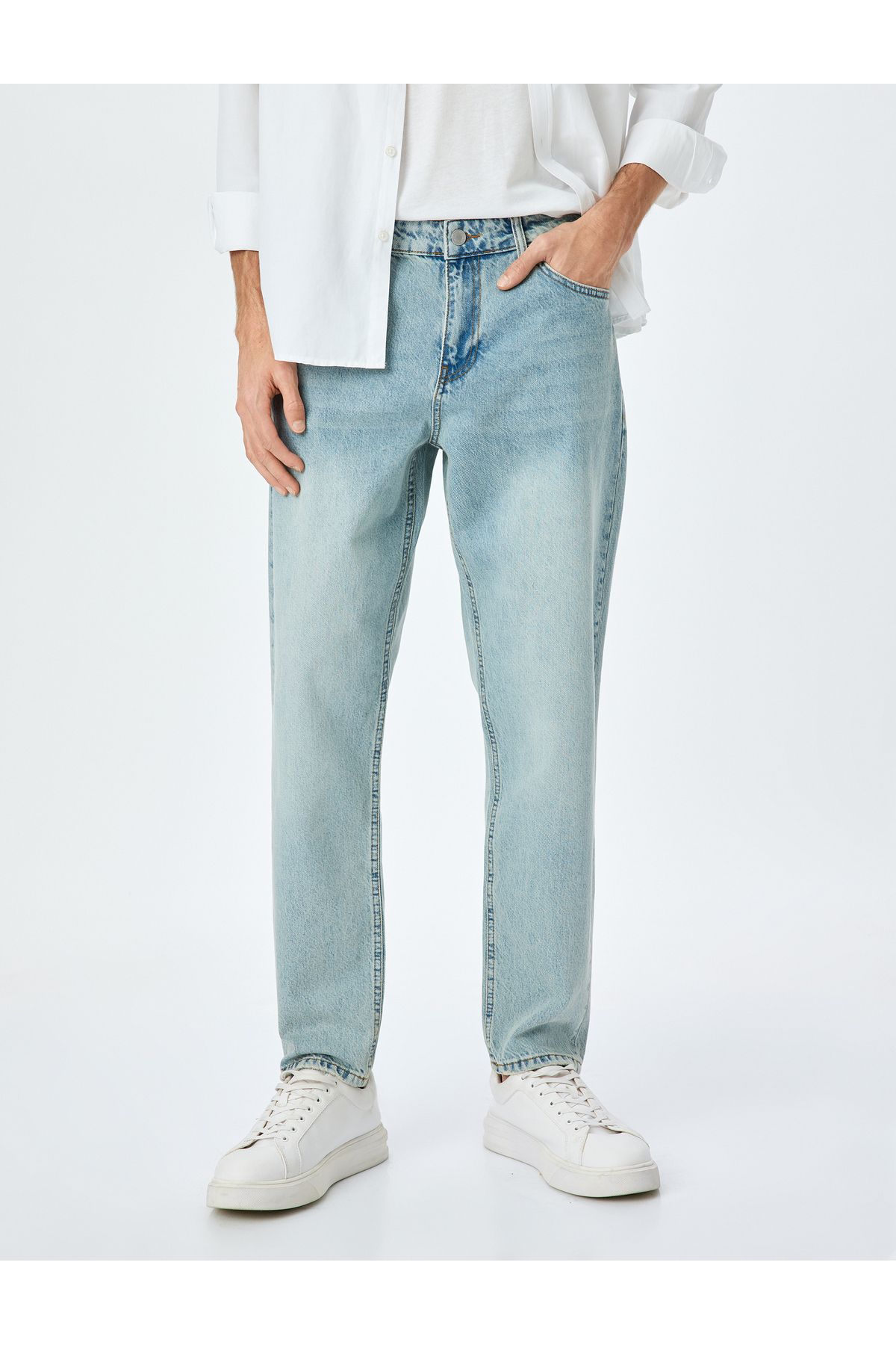 Koton-Kt - Tapered Fit Jeans with Button Pockets - Joe Jean 3