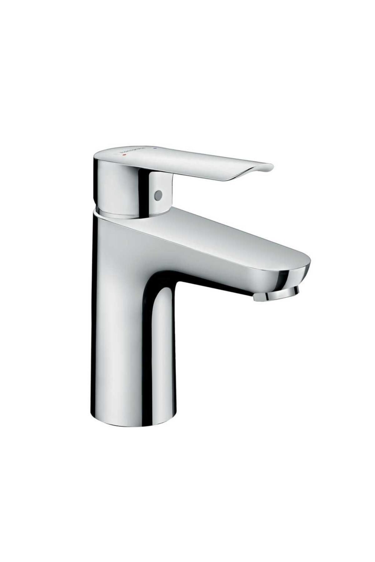 Hansgrohe-صنبور حوض Logis E برافعة واحدة مع 100 جهاز تحكم عن بعد، كروم 1