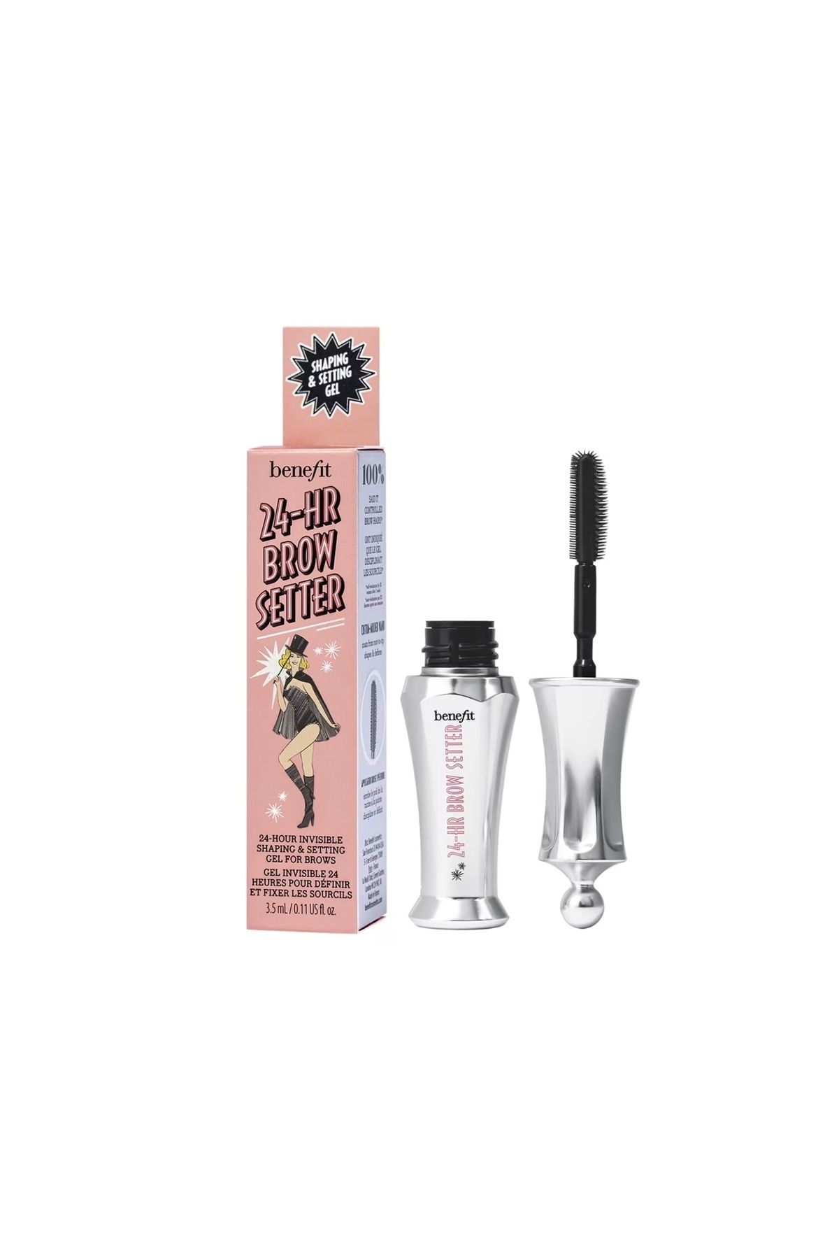 BENEFIT 24h Brow Setter kaşlarınız için sabitleyici şeffaf jel Mini Boy 3,5ml