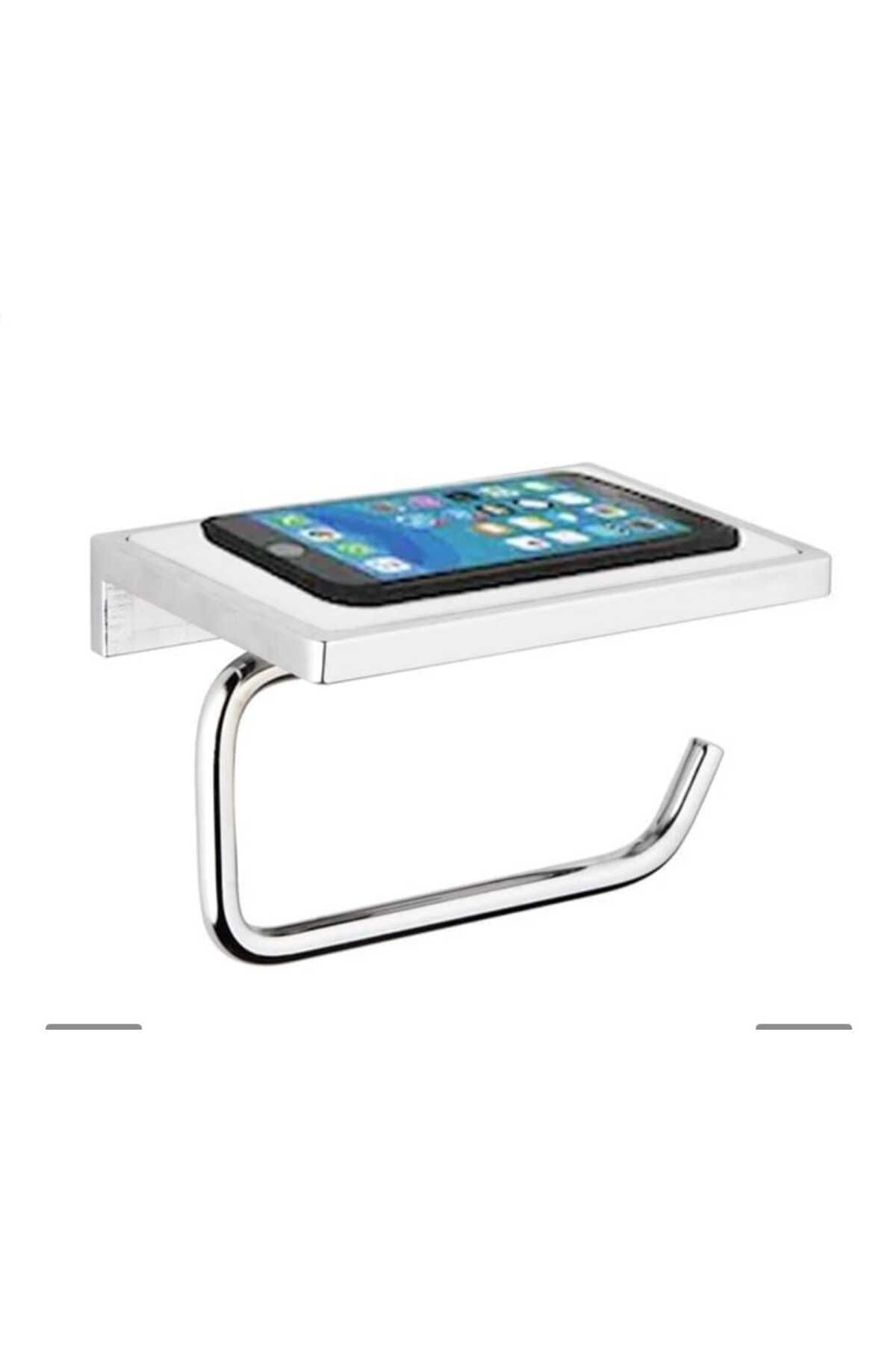 Tema-Toilet Paper Holder with Phone Shelf 1