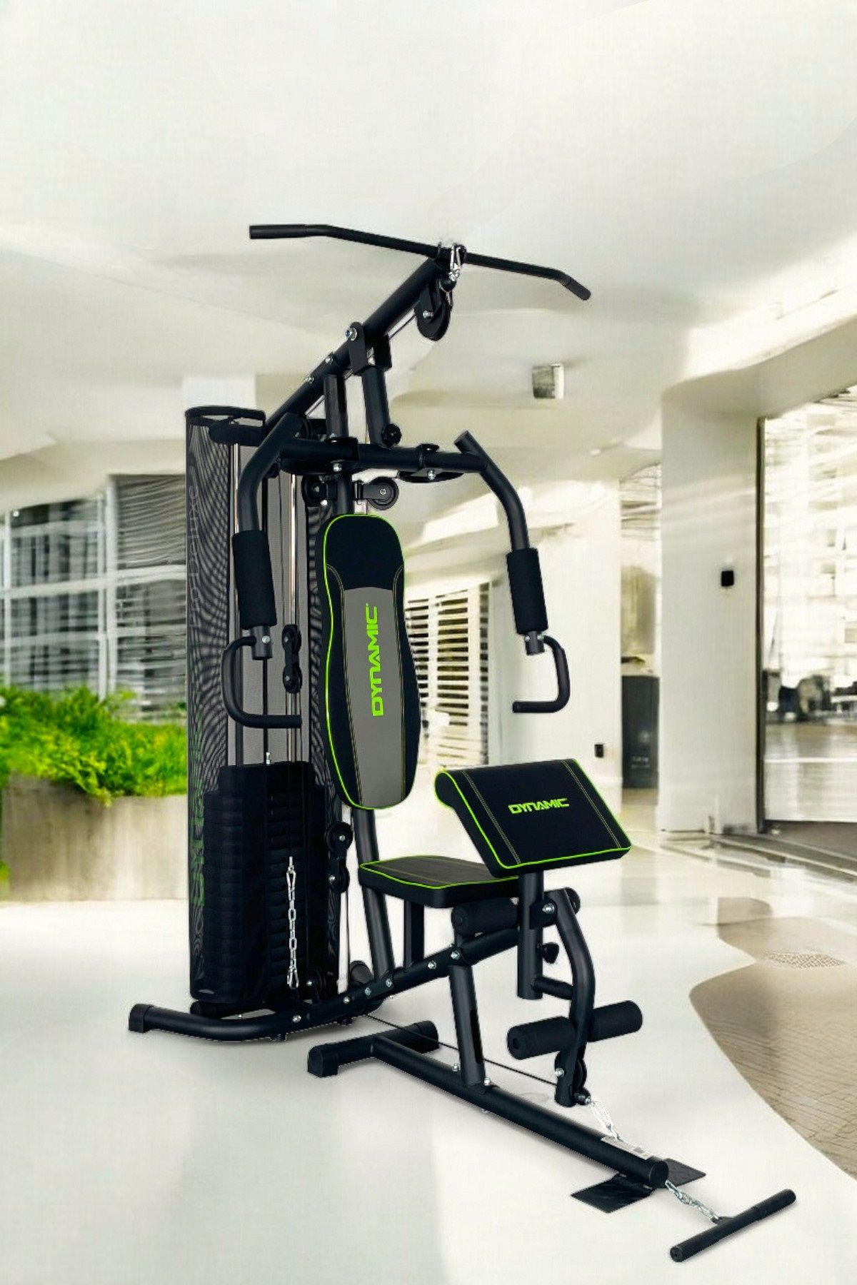 Dynamic Voit Garantili 1001 Pro Deluxe Çalışma Istasyonu Homegym (67KG PLAKA AĞIRLIĞI)