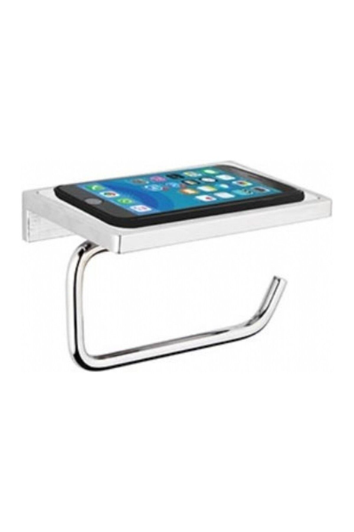 Tema-Toilet Paper Holder with Phone Shelf 3