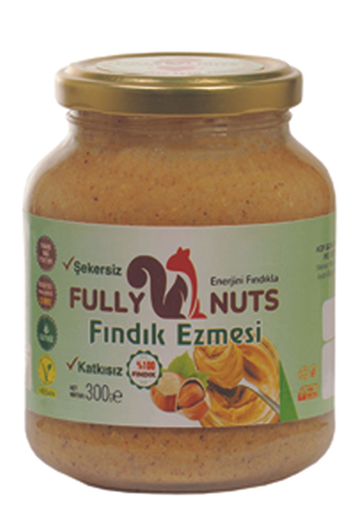 FULLYNUTS FINDIK EZMESİ 300gr