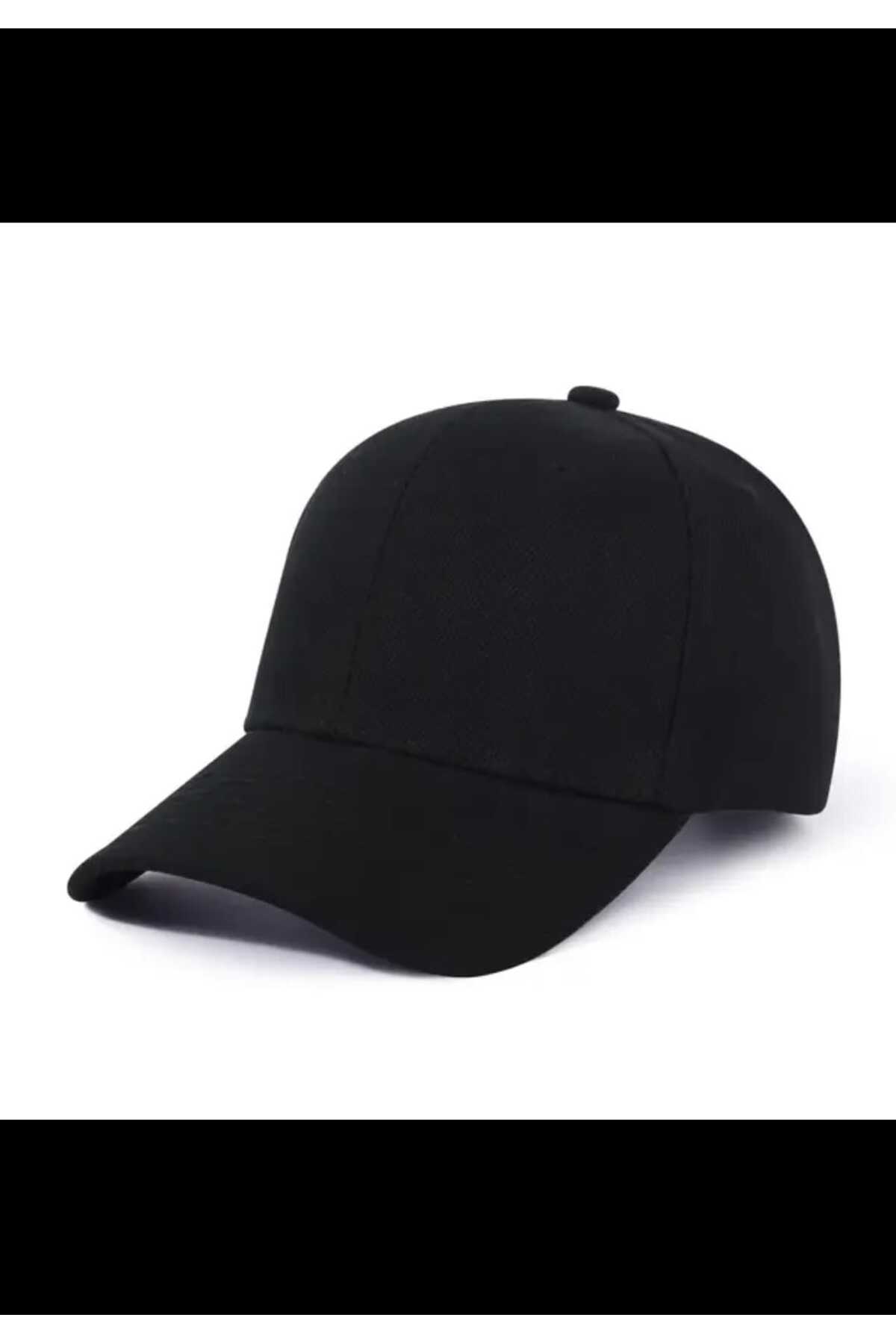 Betülce  3'lü Set Arkası Cırtlı Ayarlanabilir Erkek-kadın Sade Spor Şapka - Görsel 4
