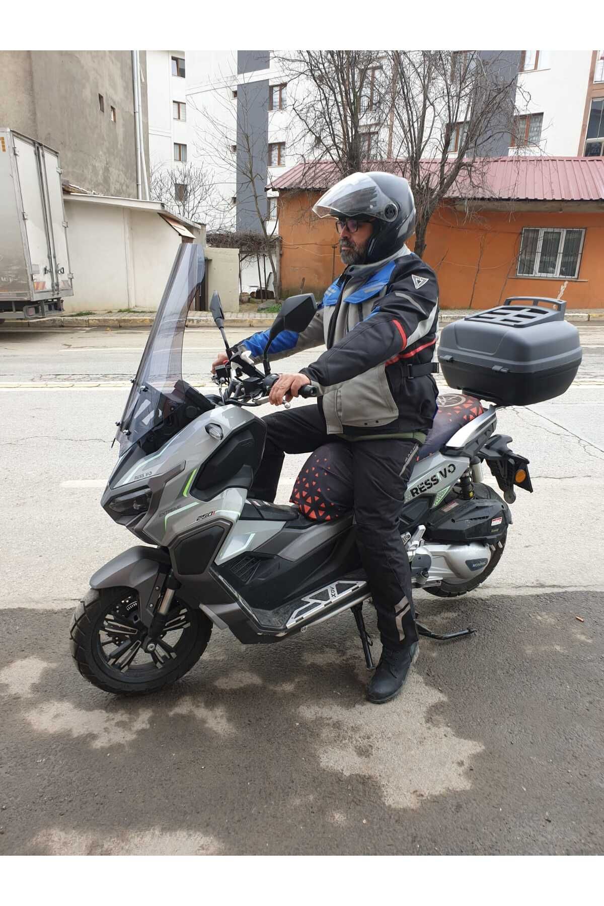 Mondial Ressivo 250 Siperlik Ön Cam 2023-2025 Model 75cm Füme Renkli 4mm UZUN CAM