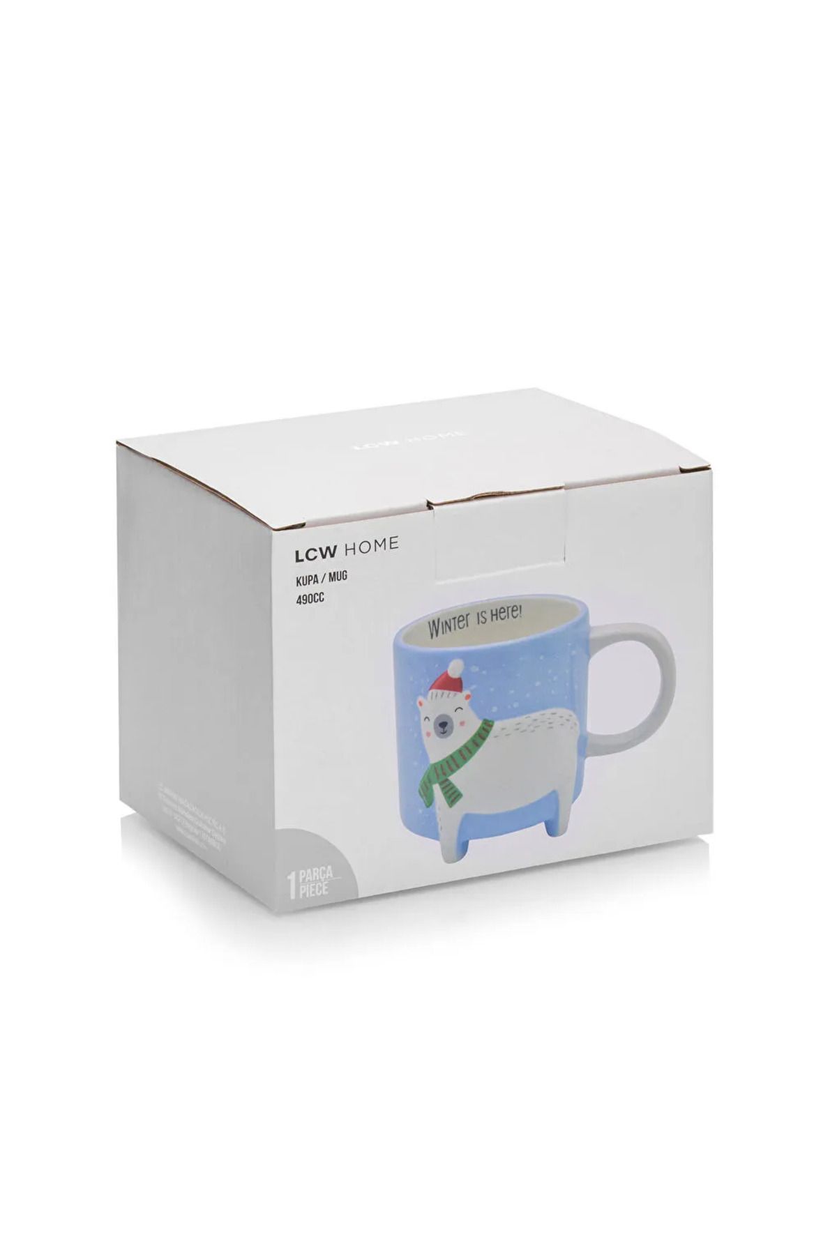 LC Waikiki-Lcw Home Mixed Printed Ceramic Mug 490 ml 4