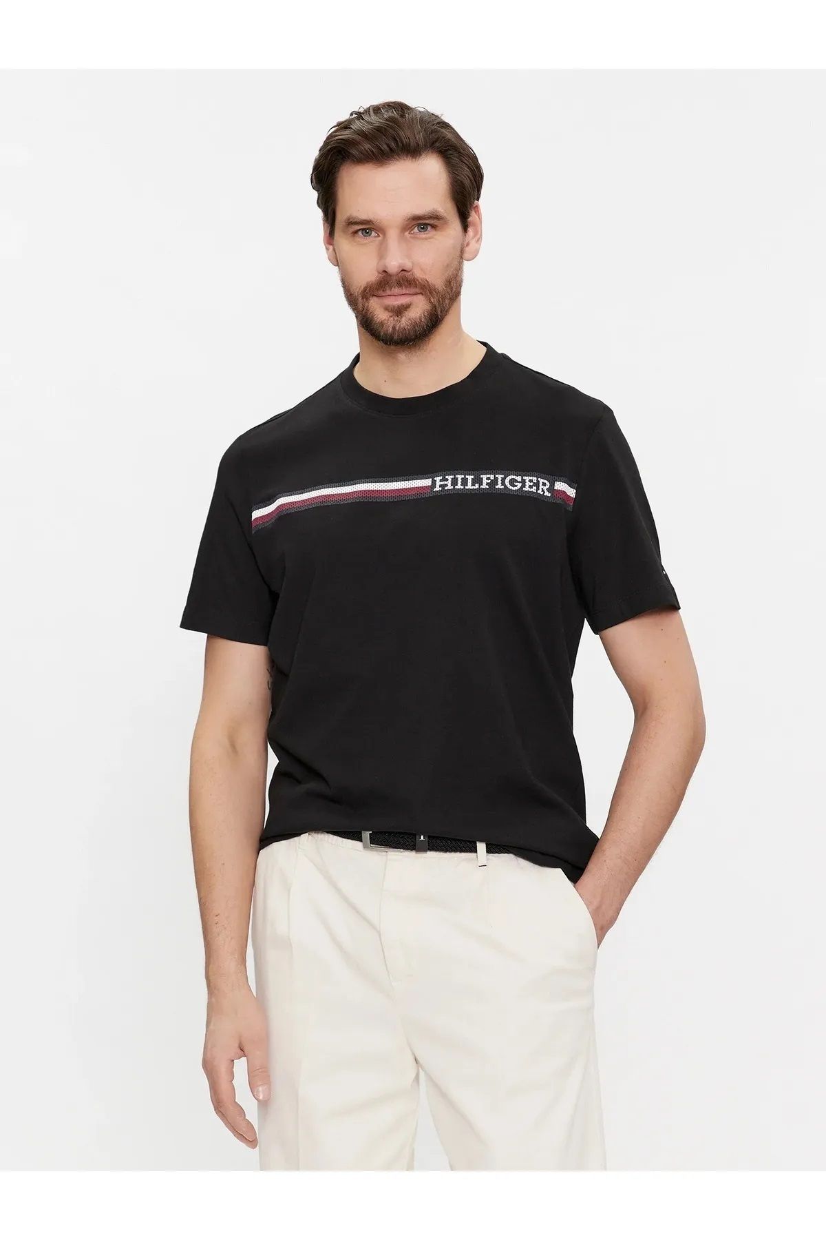 Tommy Hilfiger Sport _TommyHilfiger Organik Pamuk T-Shirt