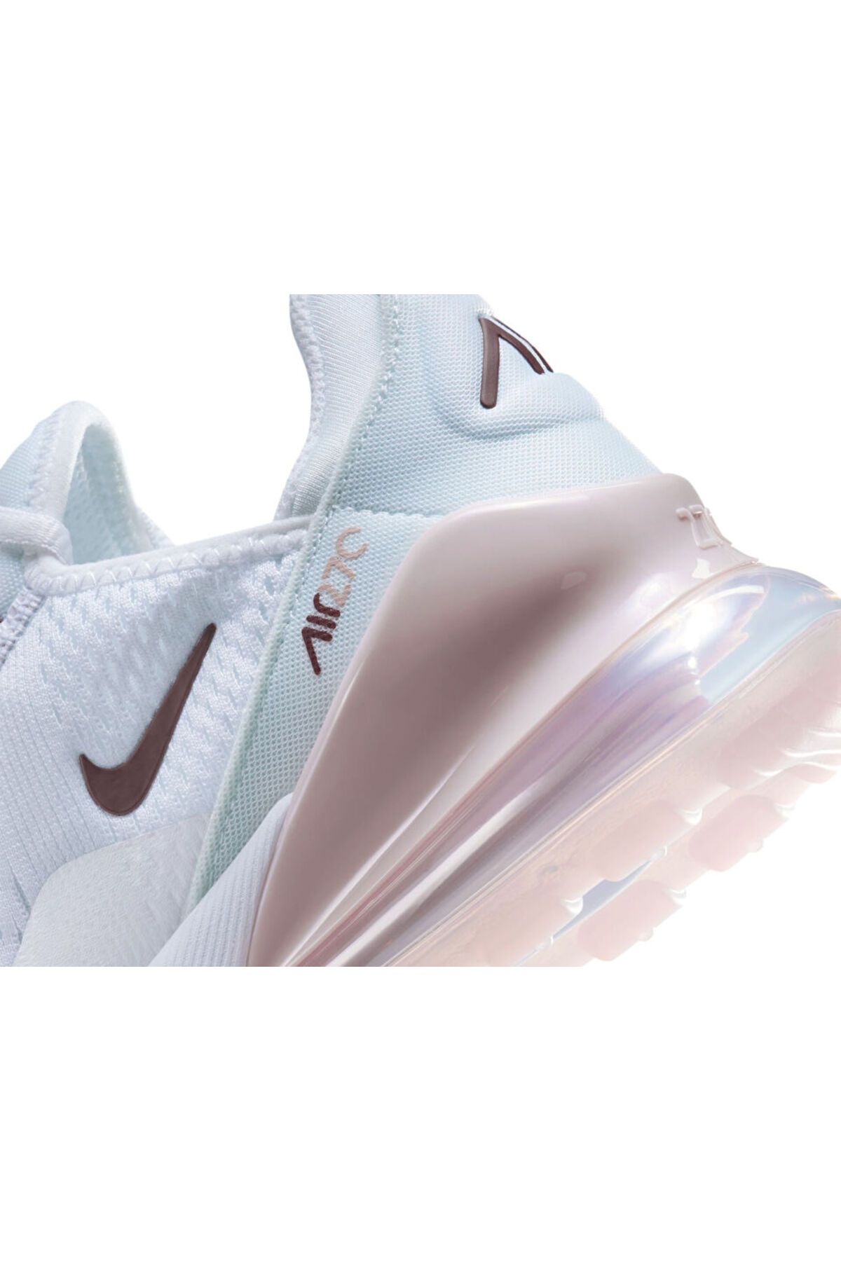 Nike-Air Max 270 (Gs) 943345 -119 White - Young Casual Shoes 8