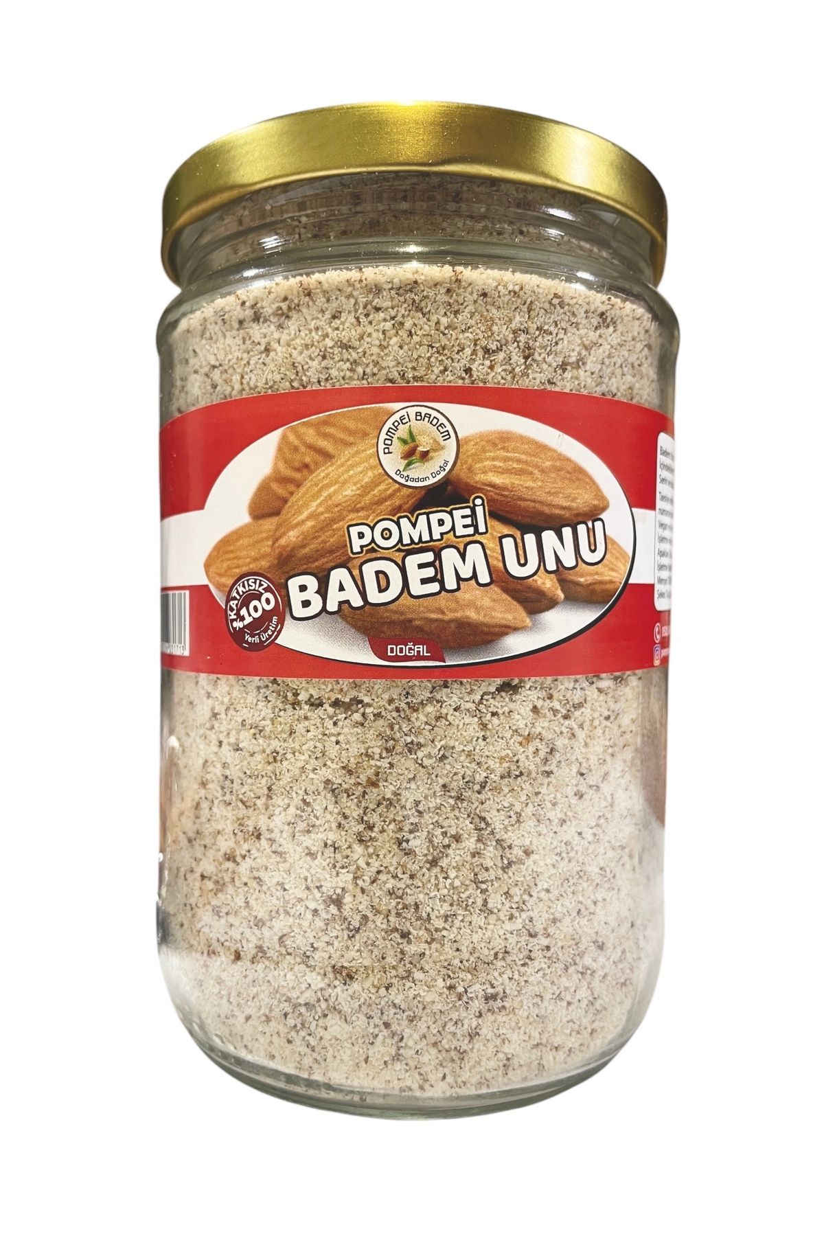 POMPEİ BADEM %100 Glutensiz Ketojenik Badem Unu (Almond Flour) Bahçemizden Yayla Bademi