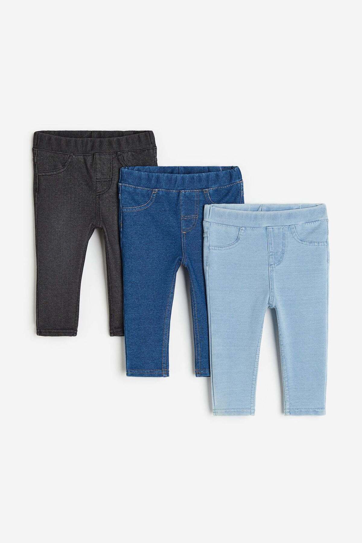 H&M-3-pack jeggings 3