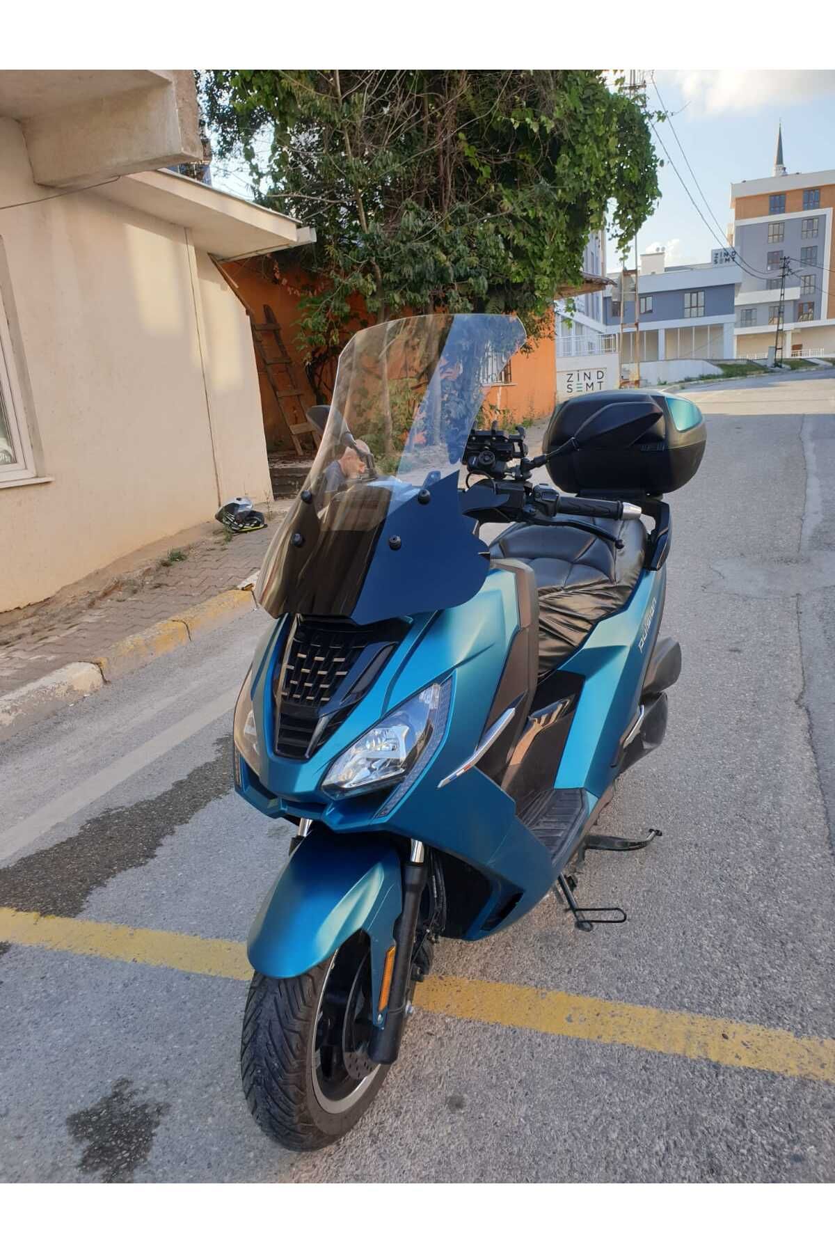 Peugeot Pulsion 125 Siperlik Ön Cam 2022-2025 Model 68cm Şeffaf Renkli 4mm