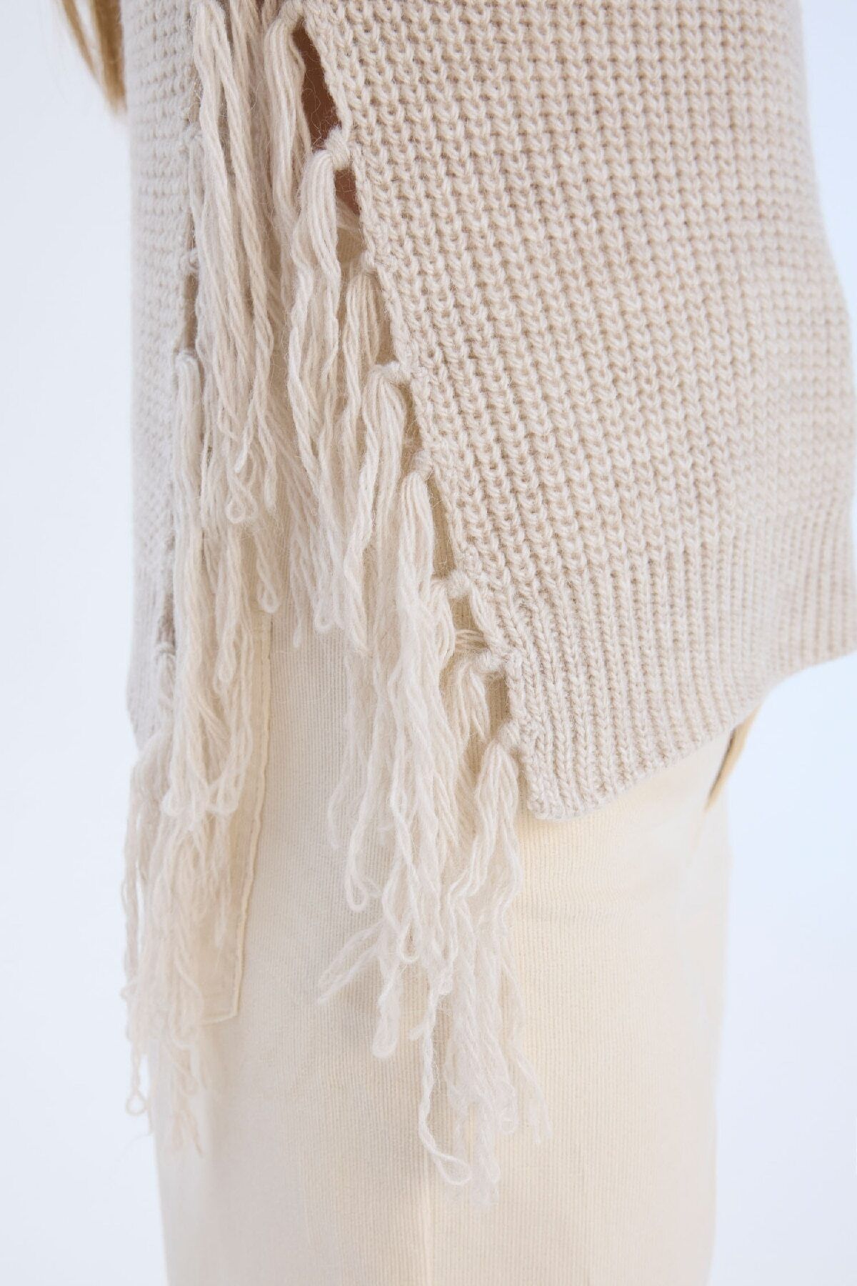 DeFacto-Relax Fit Half Turtleneck Thessaloniki Fabric Sweater E5567Ax24Cw 5