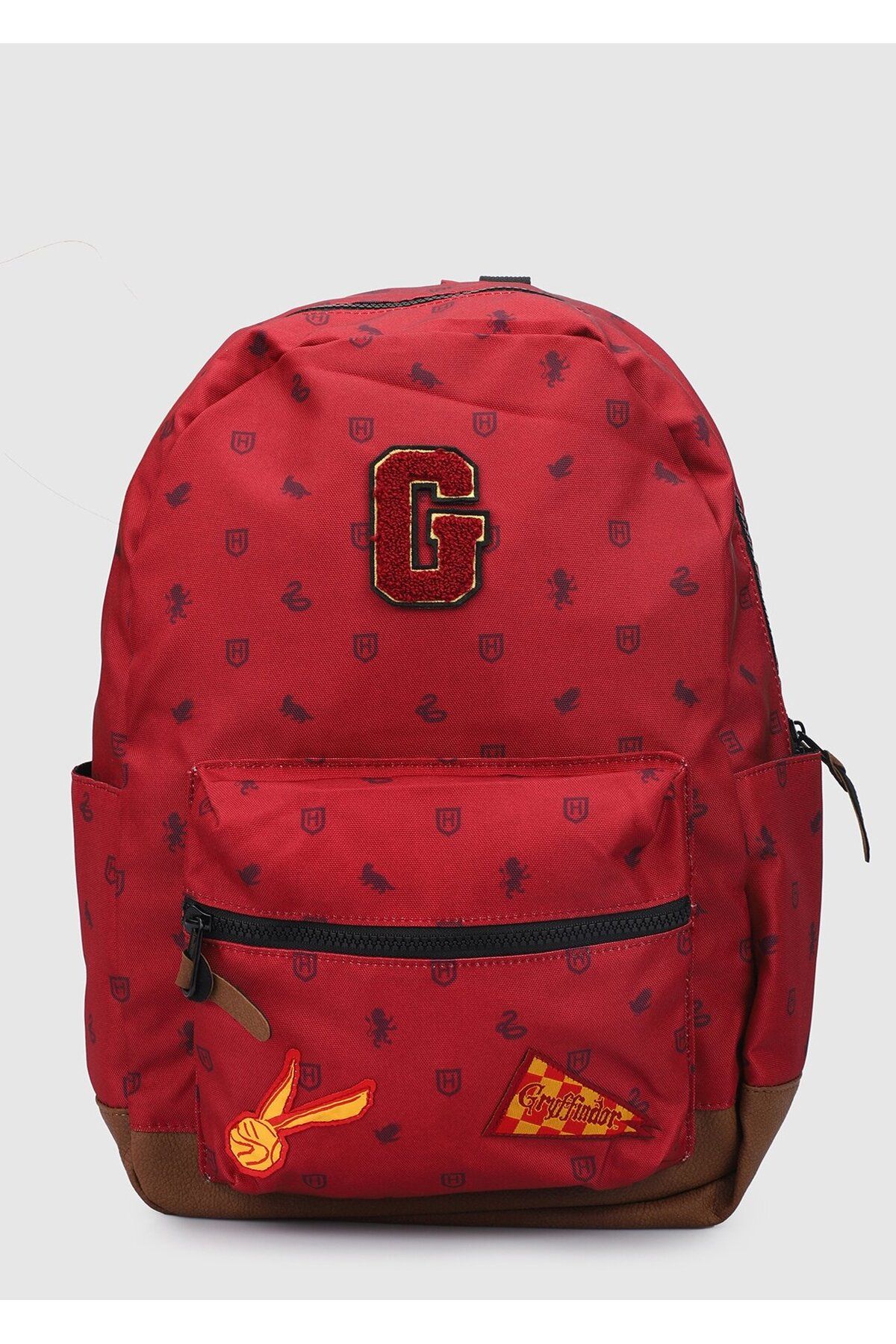 Harry Potter-1370 Model Claret Red Backpack 1