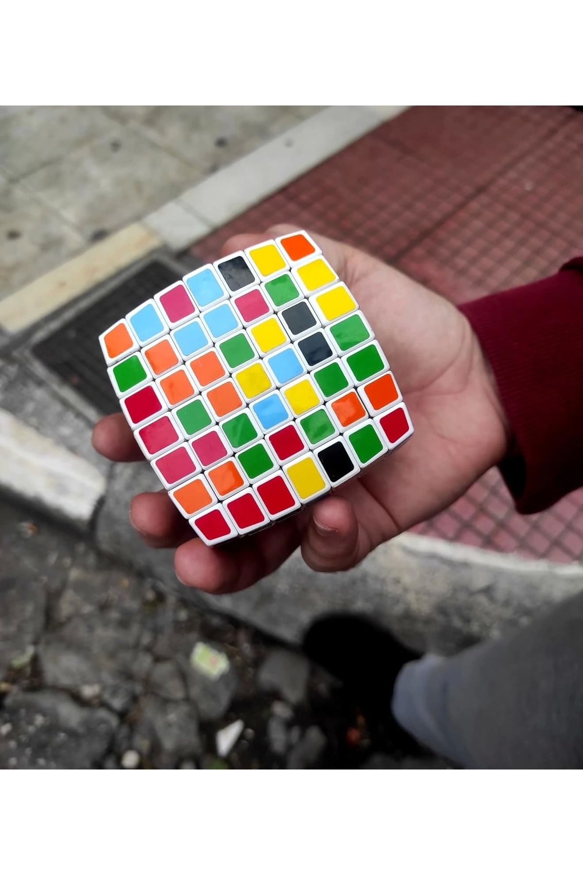 Doğan Oyuncak Dünyası-V-Cube 7X7 Pillow Cube - Intelligence Cube - Intelligence Cube - Smart Cube 7
