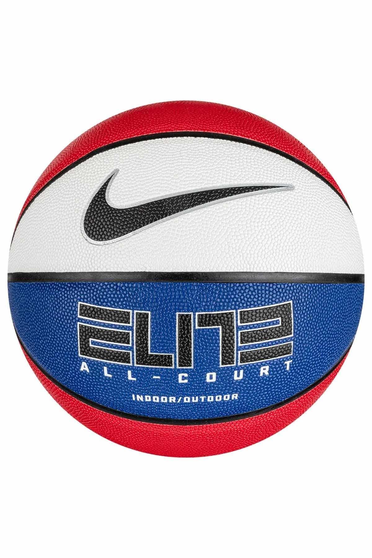 Nike Elite All Court 8p Deflated Unisex Basketbol Topu N.100.4088.619-çok Renkli