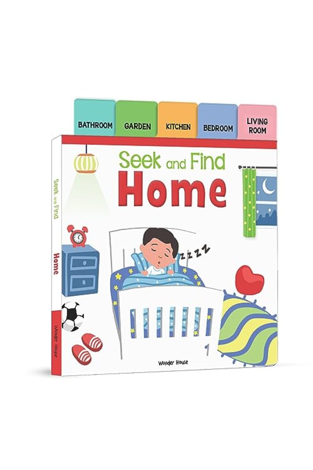 Wonder House Books-Seek And Find Home Early Learning Board Books With Tabs 1