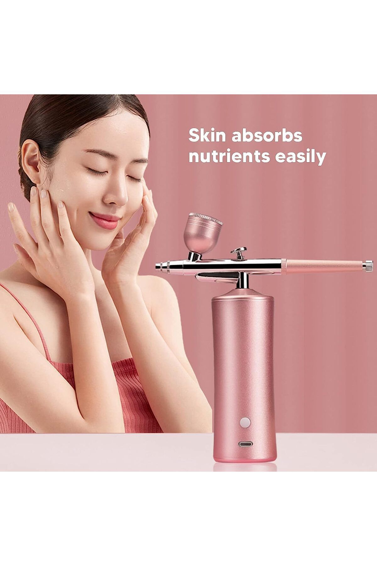 fulina-Portable Facial Beauty Instrument,Deep Moisturizing, Widely Use, USB Rechargeable, for makeup 1