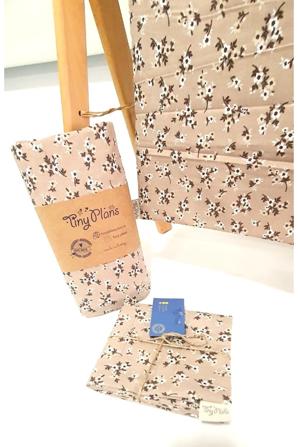 tiny plans-Single Elastic Sheet - Pillowcase Set 5
