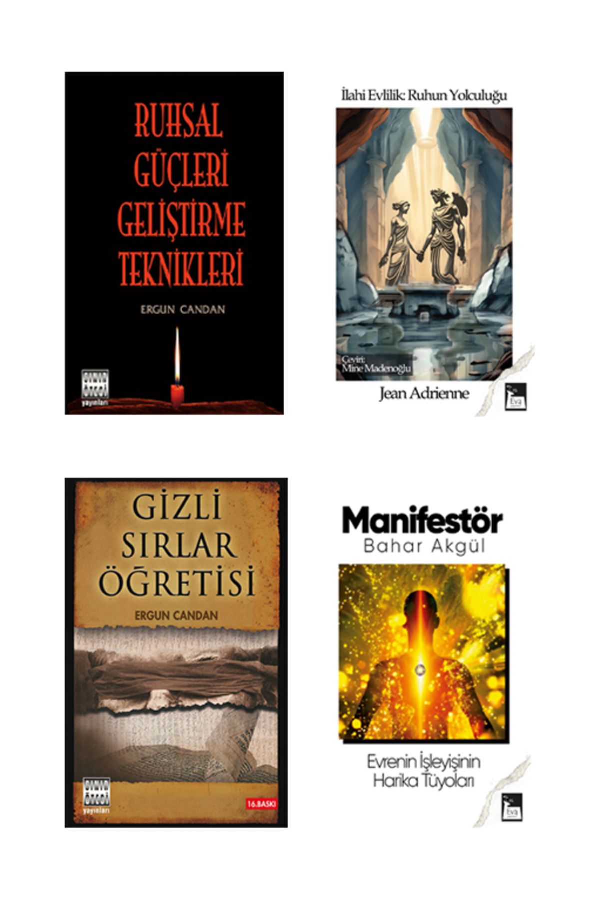 Eva Yayınevi Spiritüel Arınma Seti  ( 4 Kitap Takım )