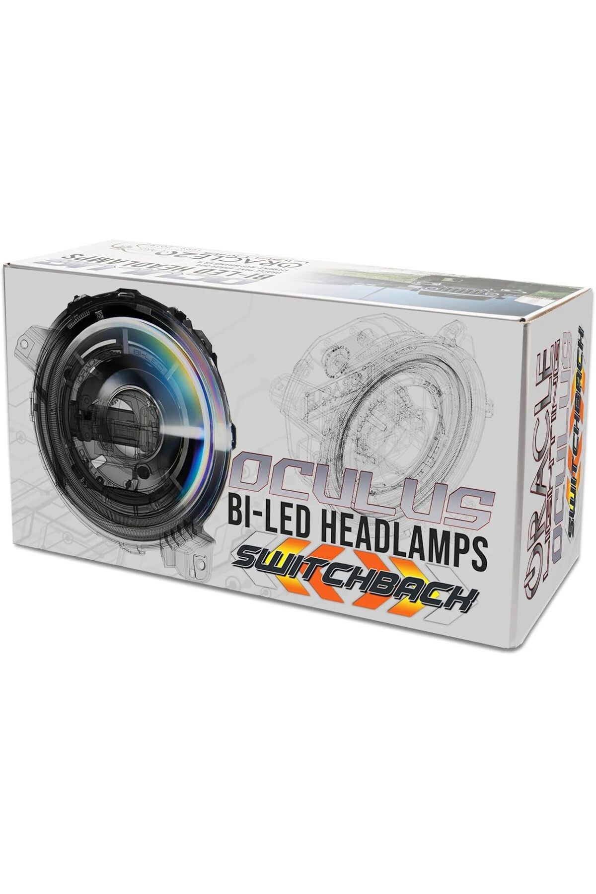 oracle-Jeep Wrangler JL & Gladiator JT 18-24 Oculus Bi-LED Projector Headlights, Switchback 5