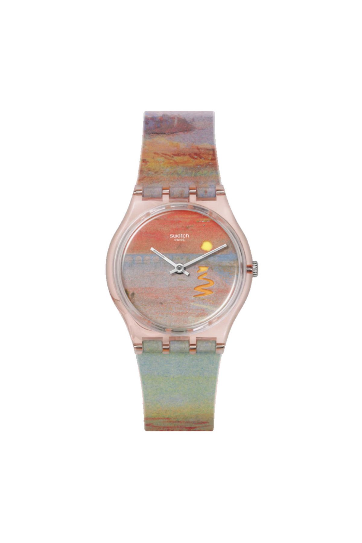 سواتش-ساعة يد للجنسين SO28Z700 Swatch Turner's Scarlet Sunset 2