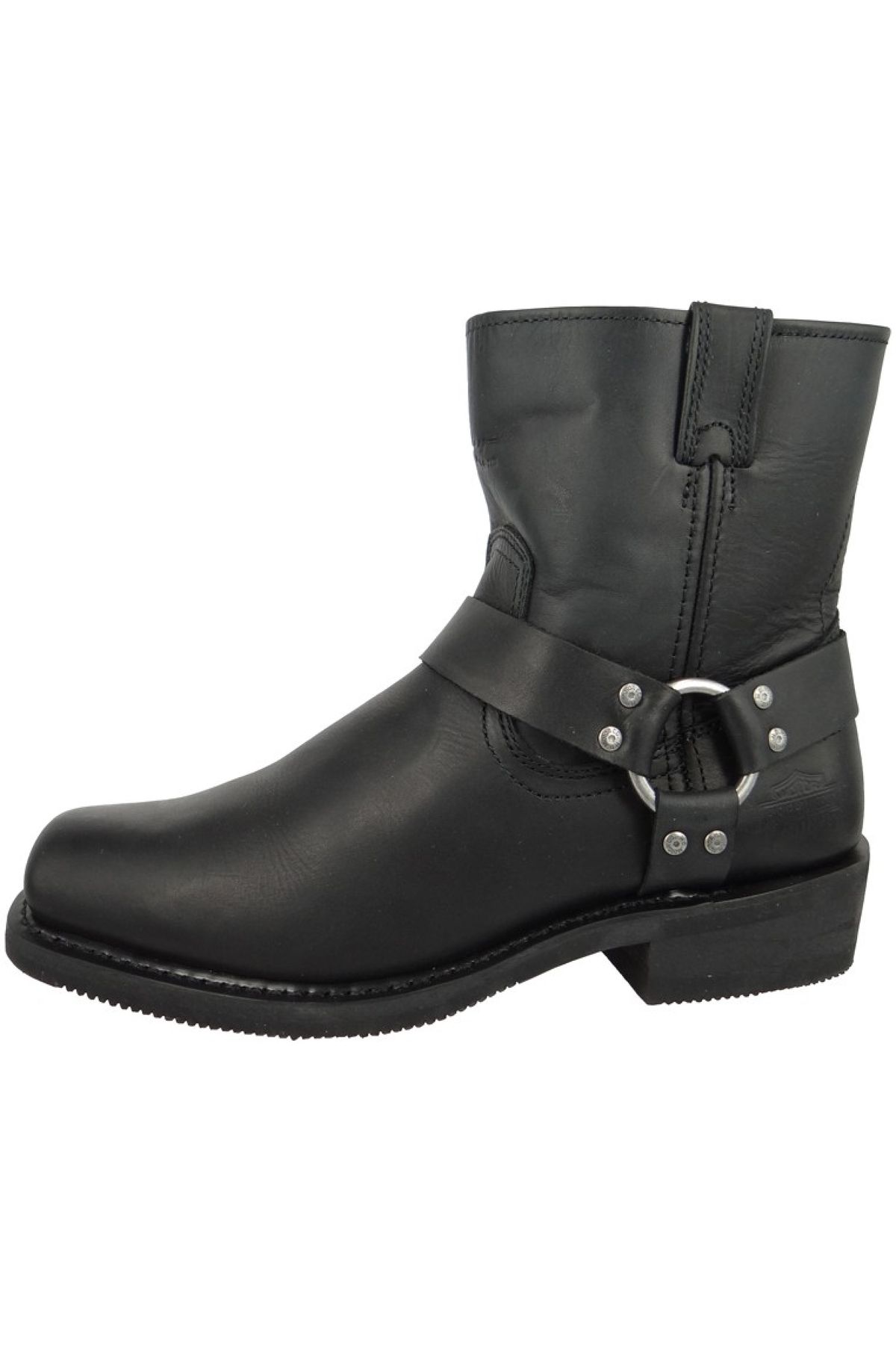 Harley Davidson-D94422 El Paso Herren Biker Boots Stiefelette Black Schwarz 3