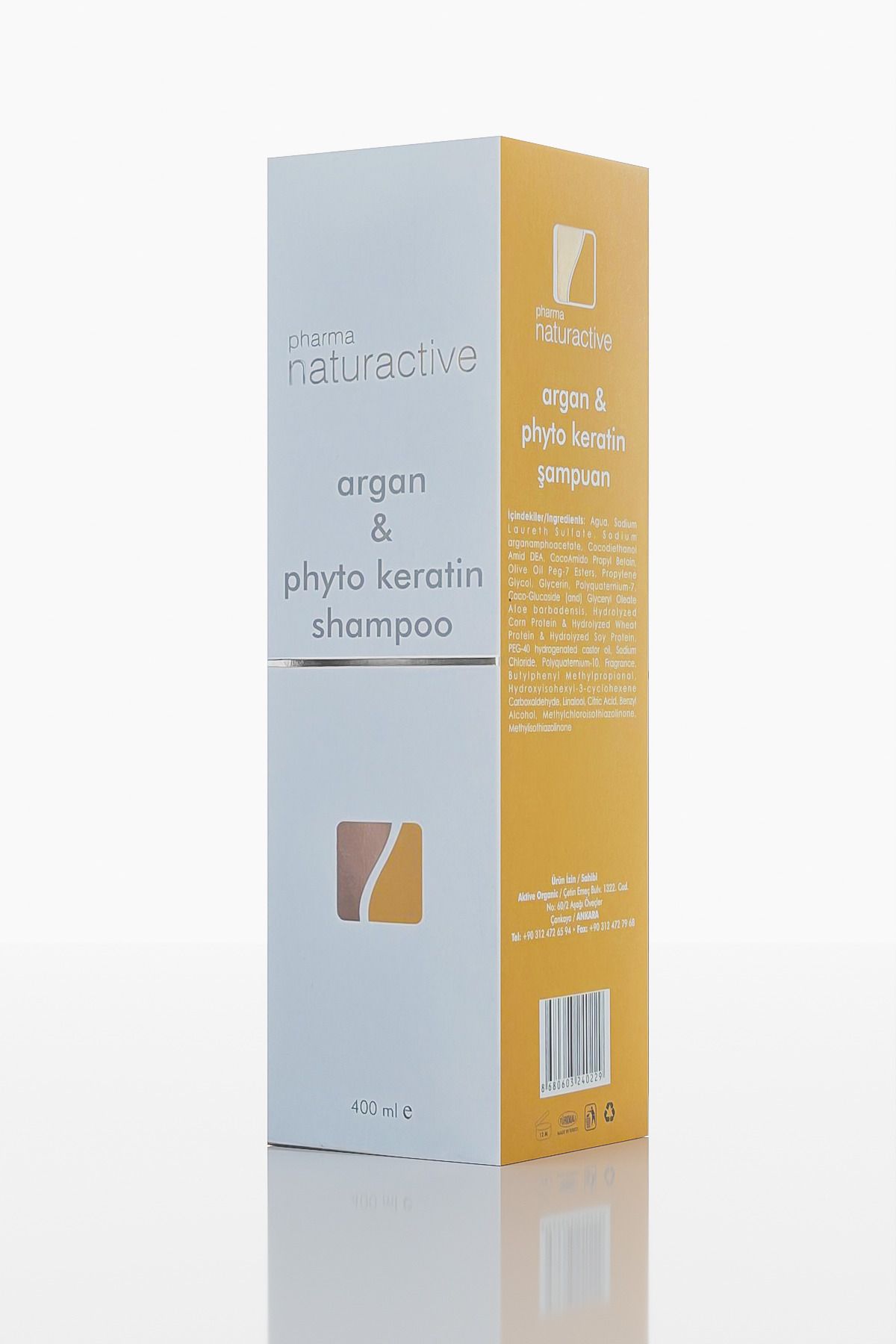 Pharmanaturactive-Pharma Naturactive Argan Oil and Phyto Keratin Shampoo 400 ml 4