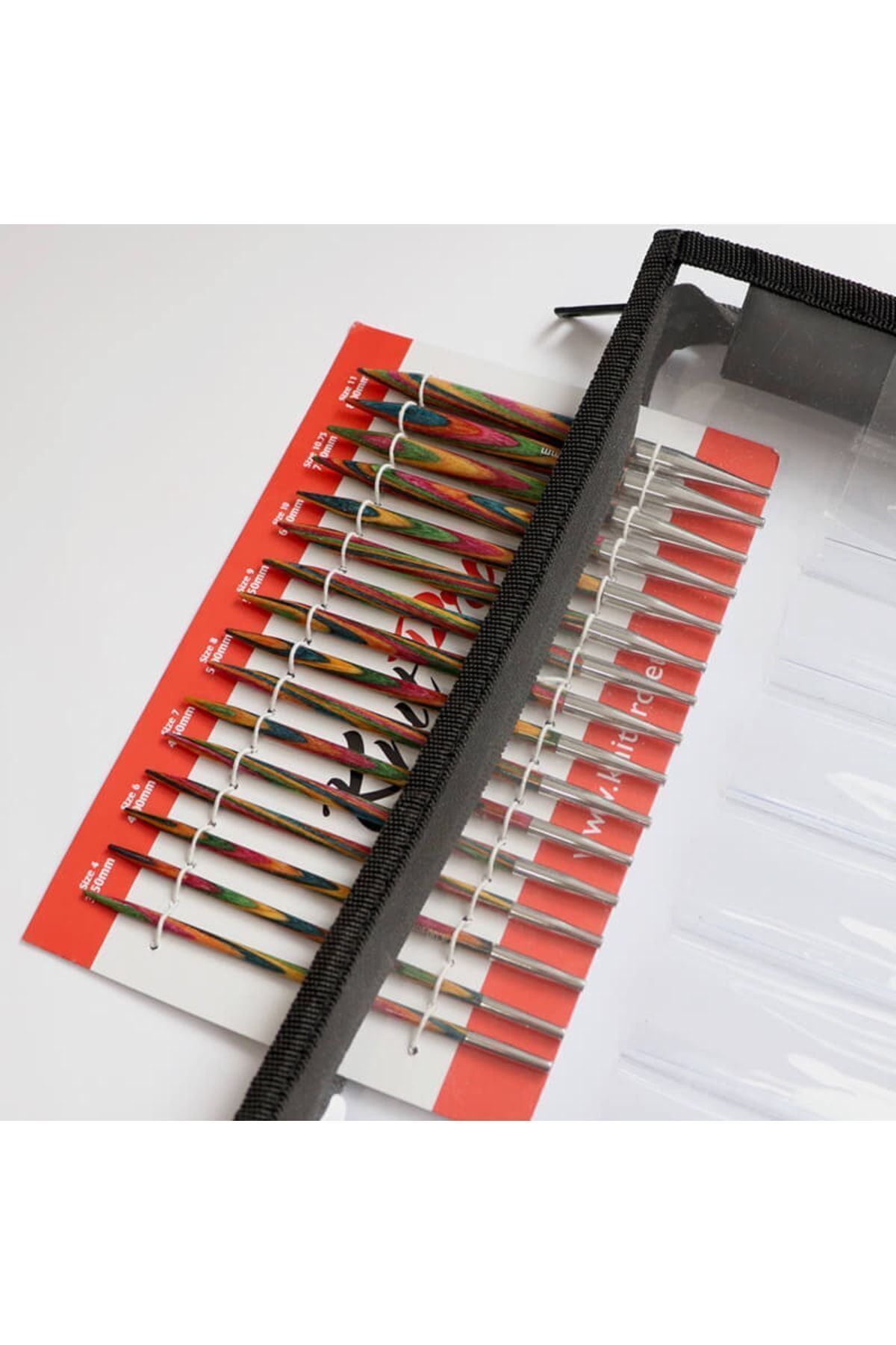 KnitPro-Symfonie Deluxe Knitting Needle Set with Replaceable Thread - 20613 - 6