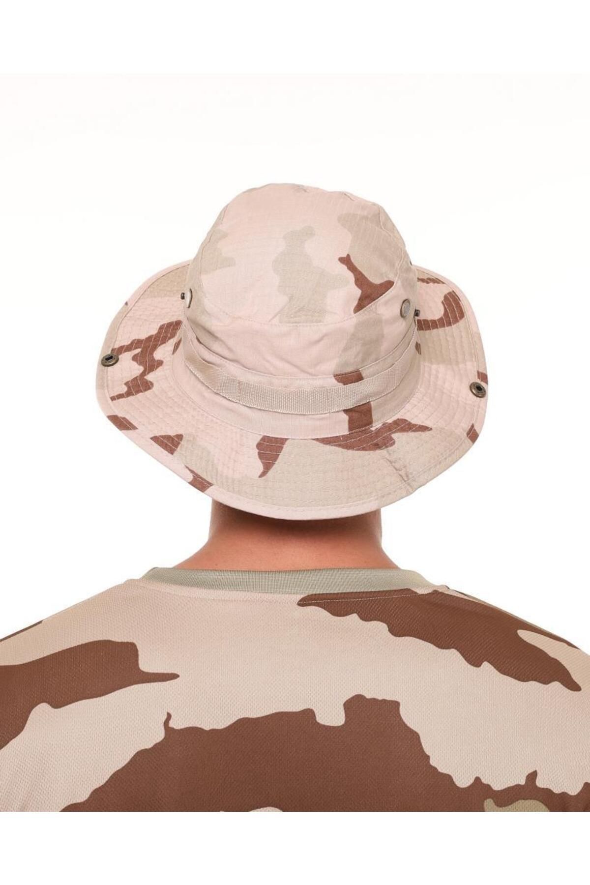 SINGLE SWORD-Unisex Foldable Safari Jungle Trilby Cap 4