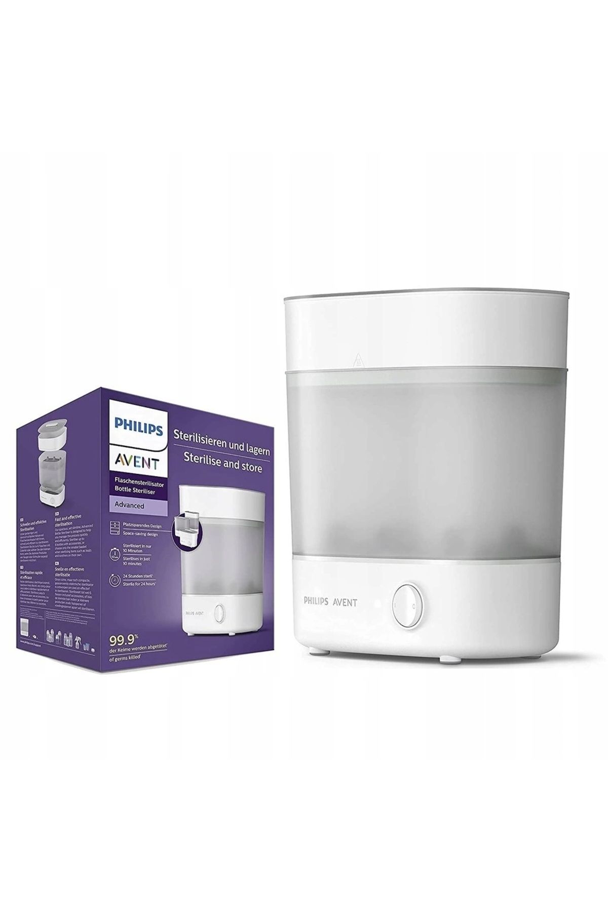 Philips Avent Buharlı Sterilizatör 3'ü 1 Arada Scf291/00