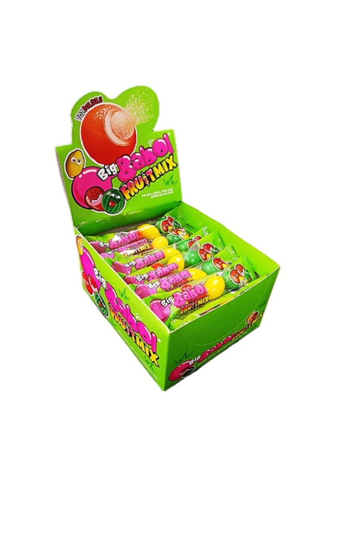 Big Babol Flowpack Meyve Mix_28 x 20gr