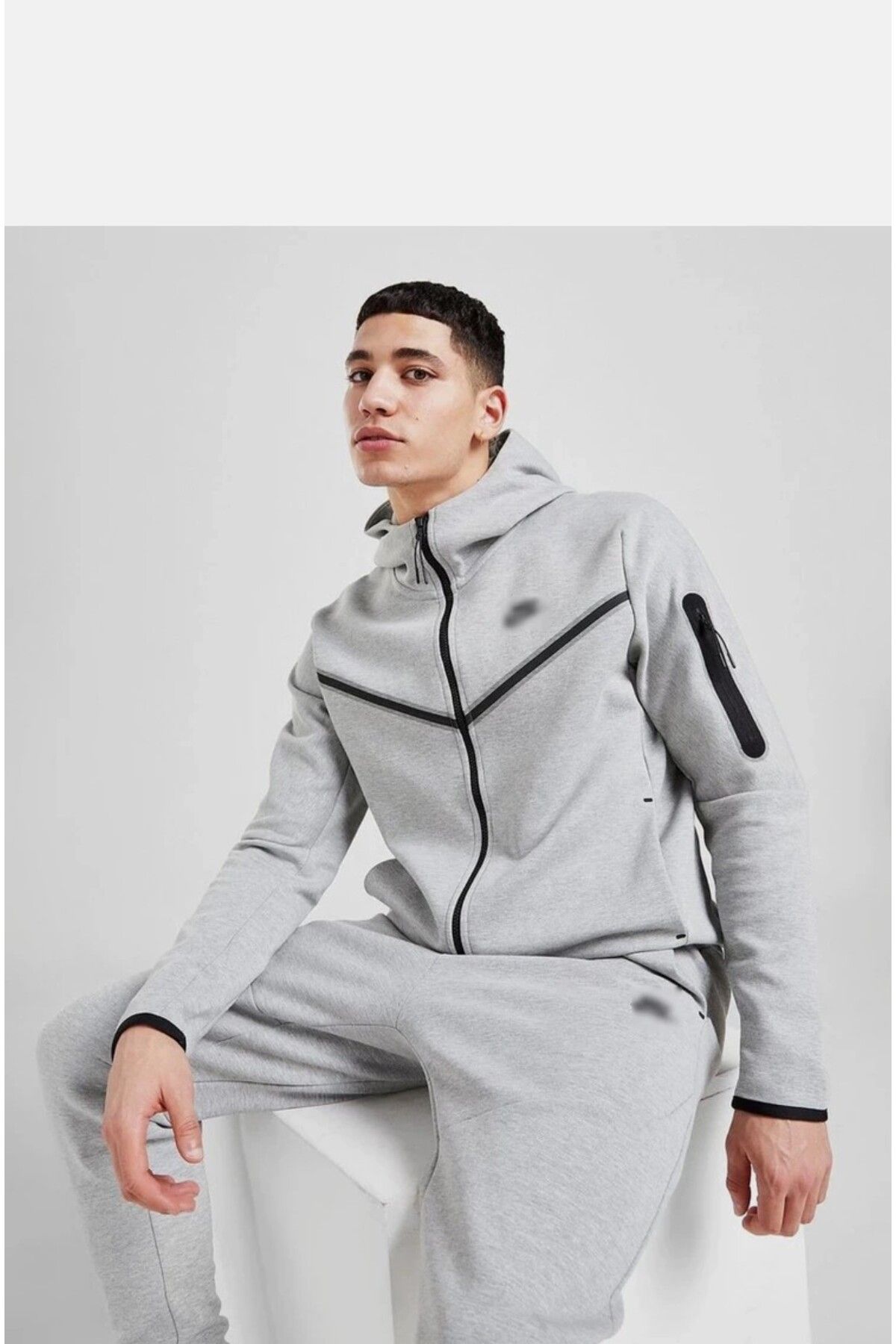 ست ورزشی جدید GLY STORE Sportswear Tech Fleece Grey