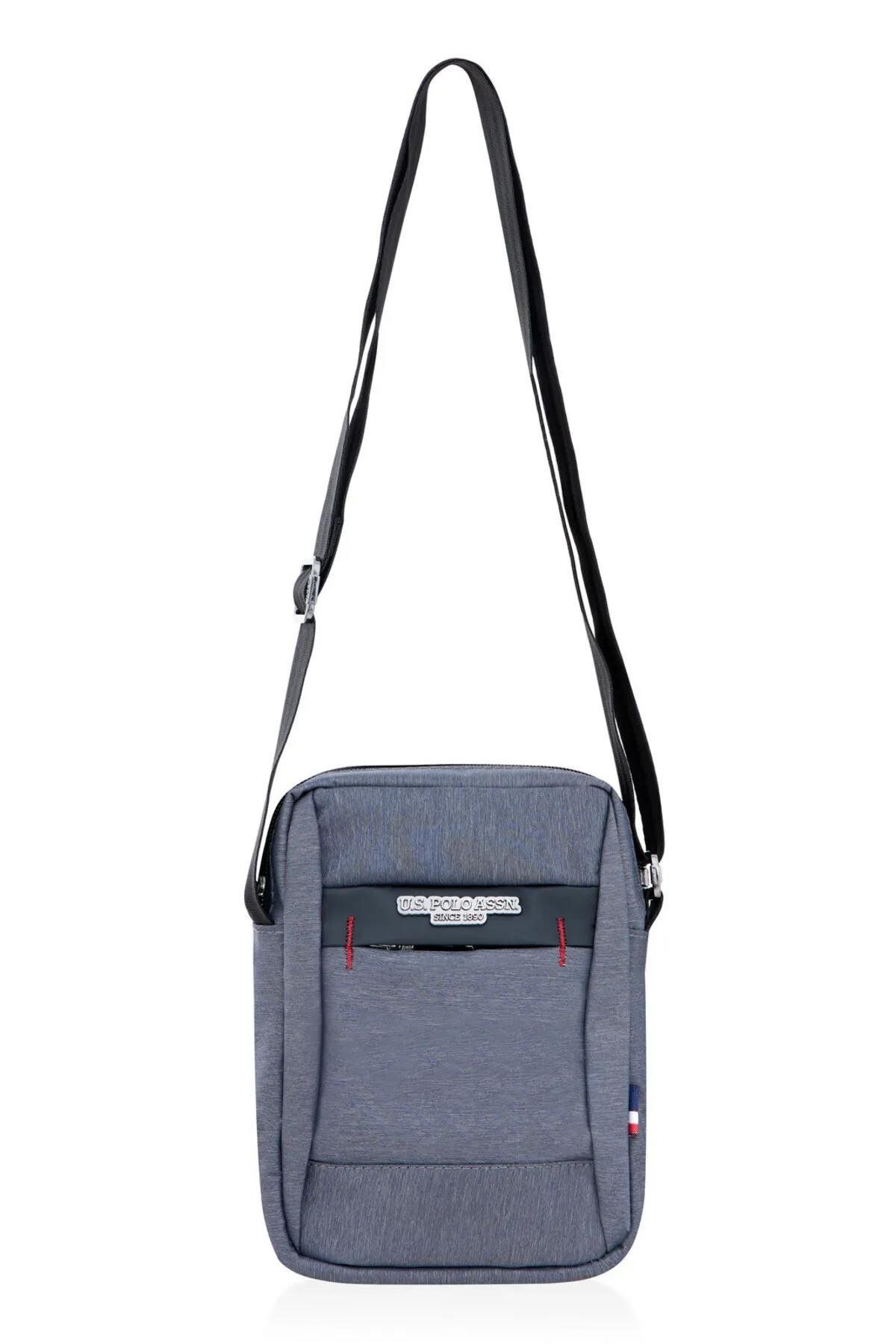 U.S. Polo Assn.-Plevr23677 Gray Briefer Bag-Gray 1