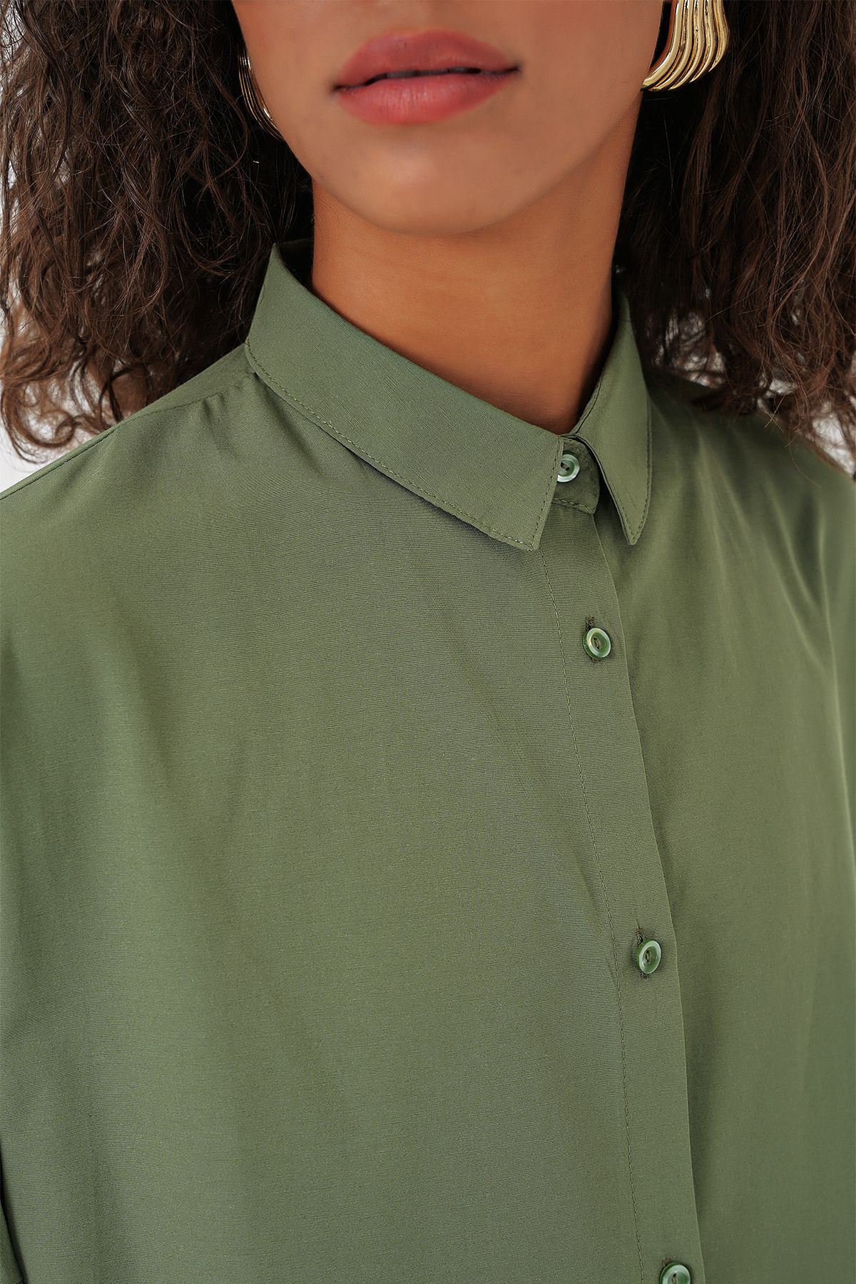 Bigdart-3900 Oversize Long Basic ing - khaki 5
