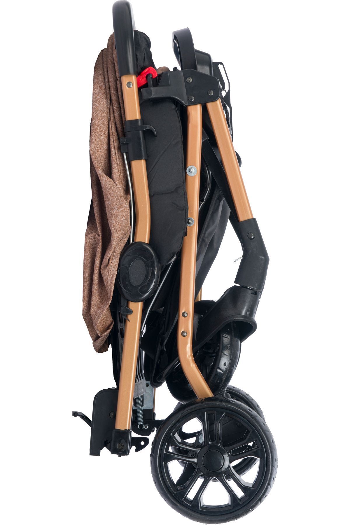 liabebek LİA BLOK GOLD ANTRASİT ÇİFT YÖN BEBEK TAŞIMA PUSETİ fotoğrafı 5 (önizleme)