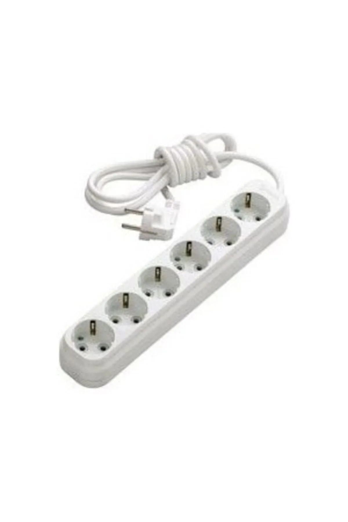 Easy Tedarik 6'lı 2 mt Düz Topraklı Grup Priz Royaleks-81835