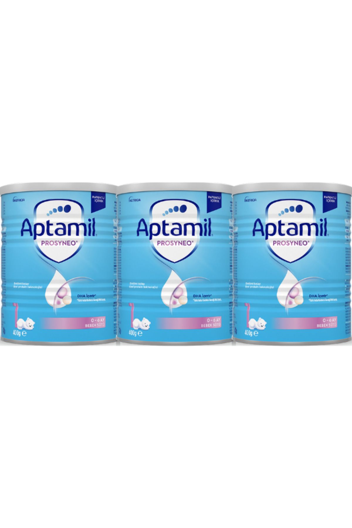 Aptamil APTAMİL PROSYNEO 0-6 AY 1 NUMARA 400 GR 3 LÜ PAKET YENİ AMBALAJ