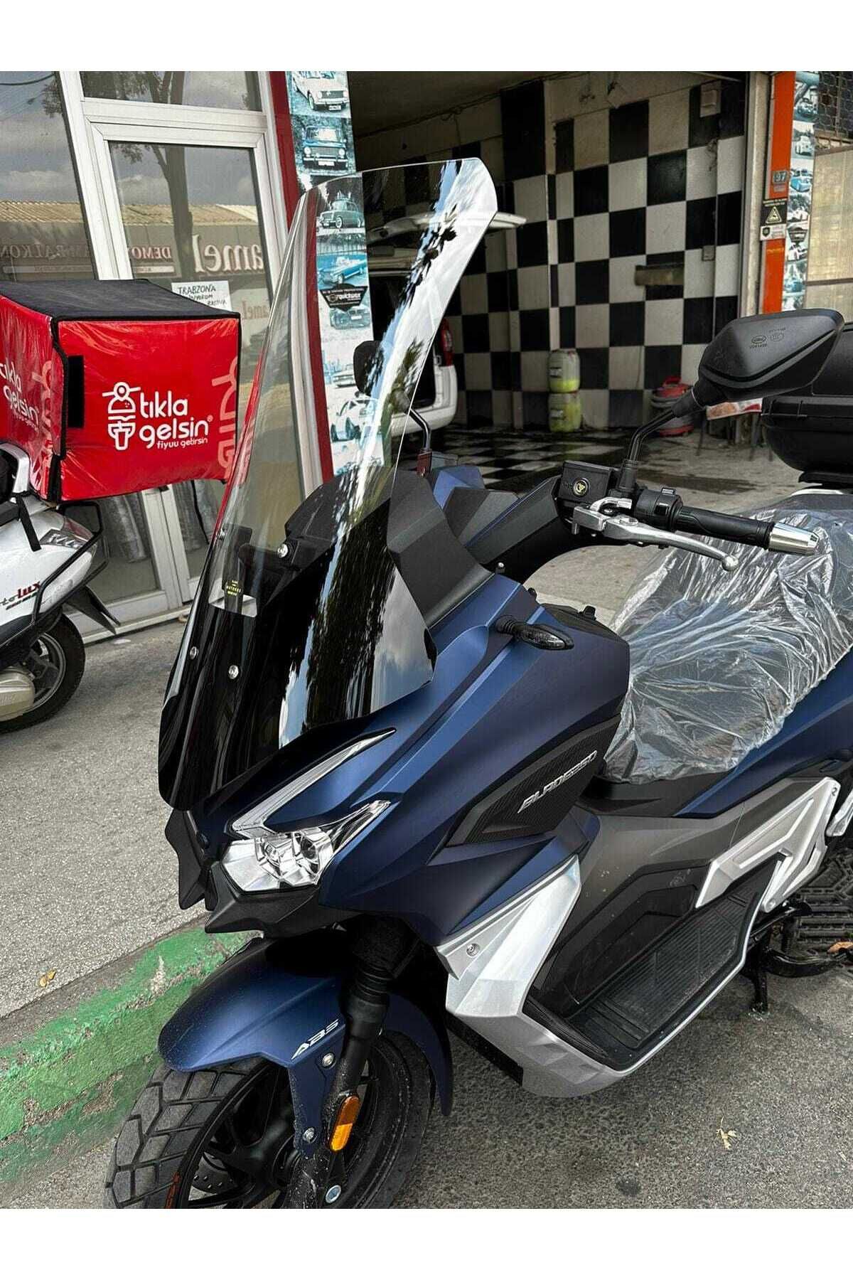 RKS Blade 250 -350  Siperlik Ön Cam 2023-2025 Model 65cm Şeffaf Renkli 4mm ORTA BOYLU CAM