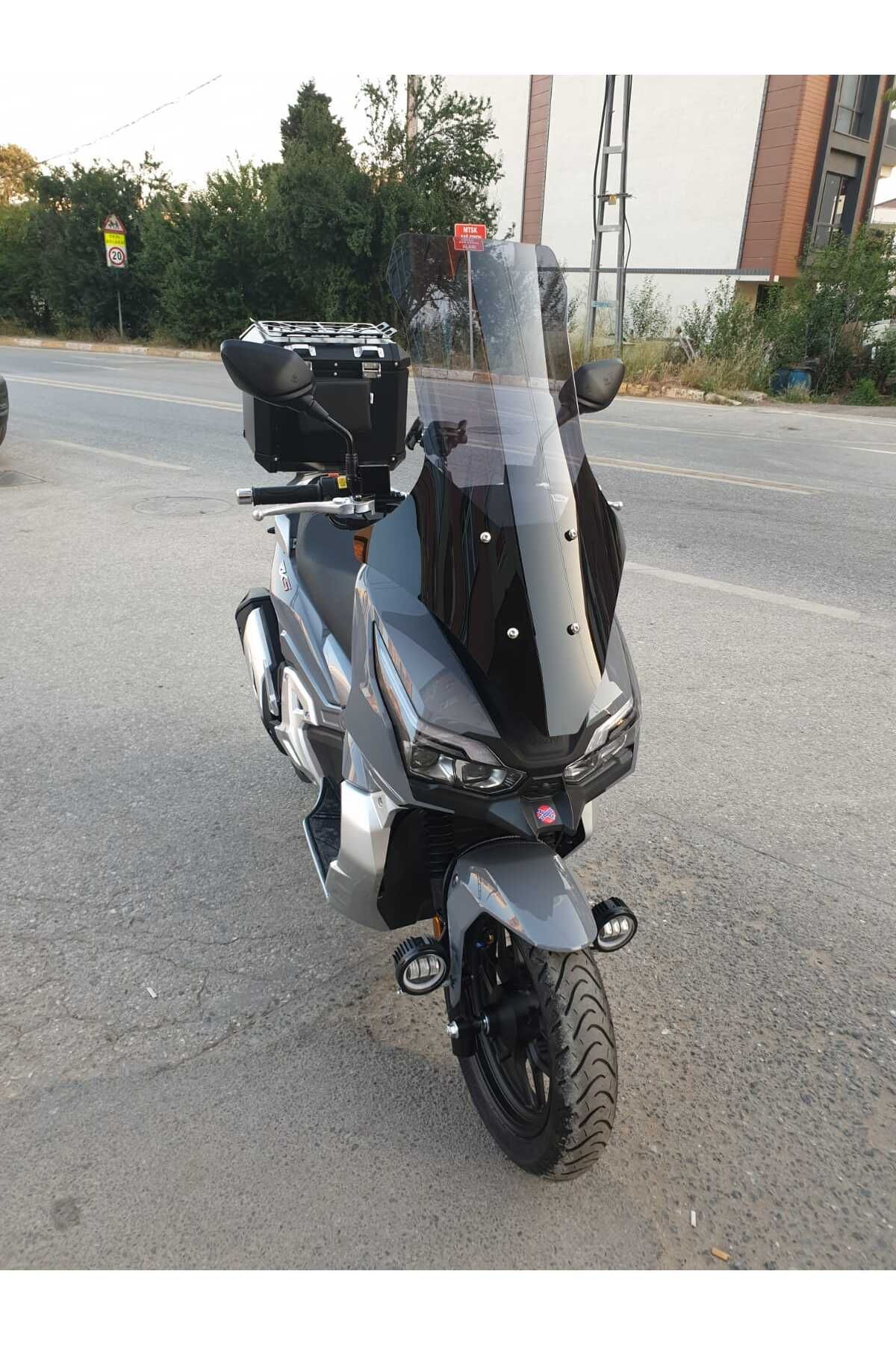 RKS Freccia 150 Siperlik Ön Cam 2022-2025 Model 78cm Füme Renkli 4mm UZUN CAM