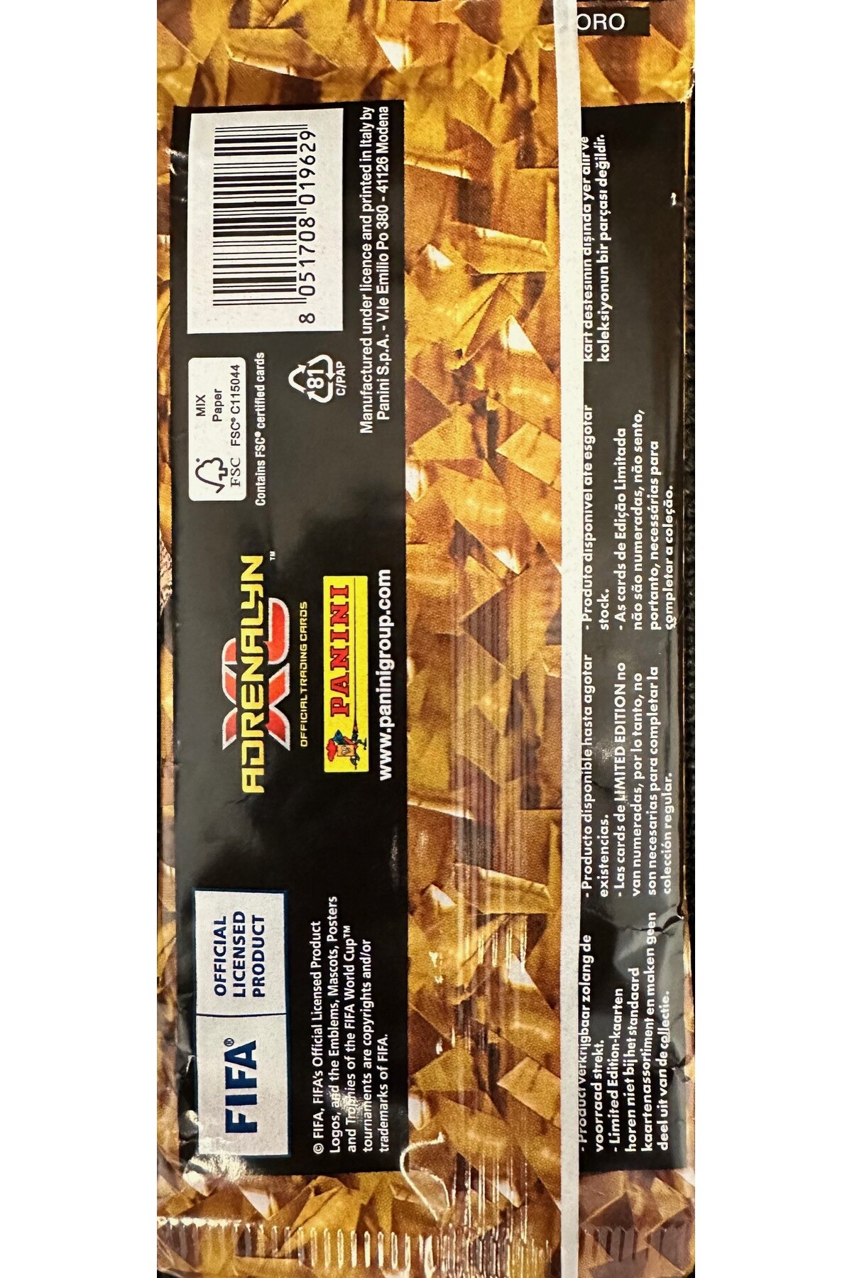 Panini Fıfa 365 2025 Adrenalyn Kart Premium Gold Card fotoğrafı 2 (önizleme)