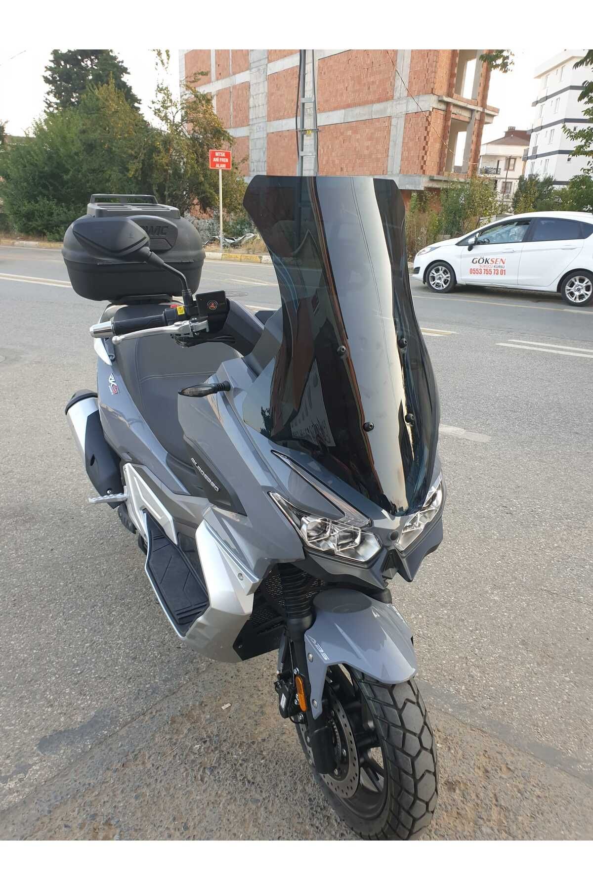 RKS Blade 250 -350   Siperlik Ön Cam 2023-2025 Model 75cm Siyah Renkli 4mm UZUN CAM