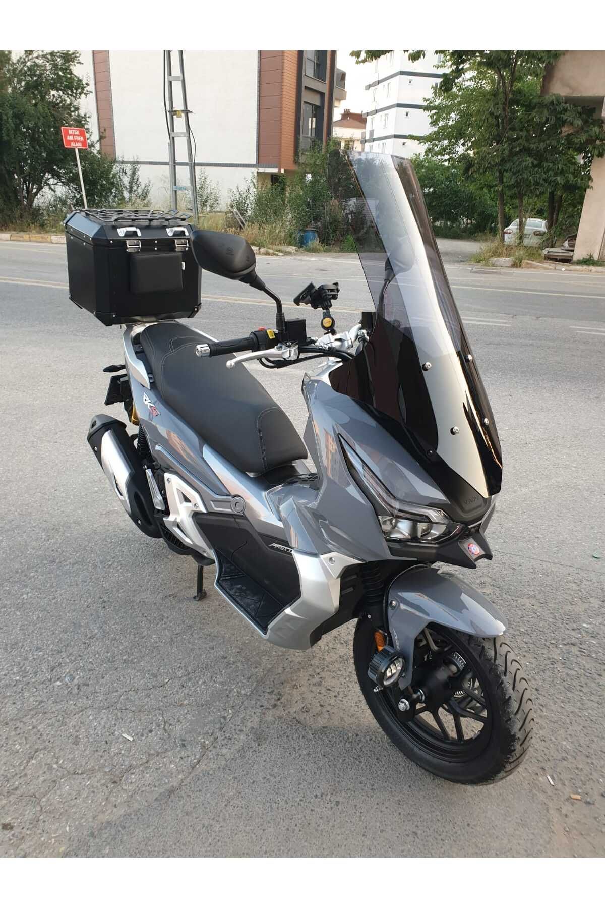 RKS Freccia 150 Siperlik Ön Cam 2022-2025 Model 78cm Füme Renkli 4mm UZUN CAM