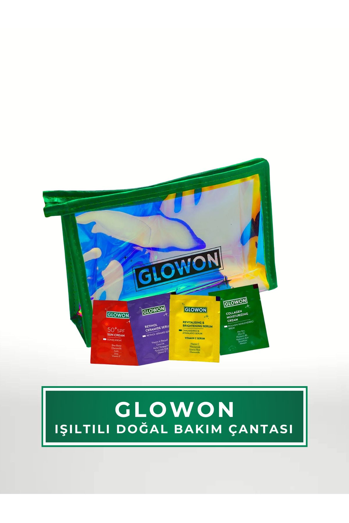کیسه جلسه مراقبت طبیعی درخشان GLOWON