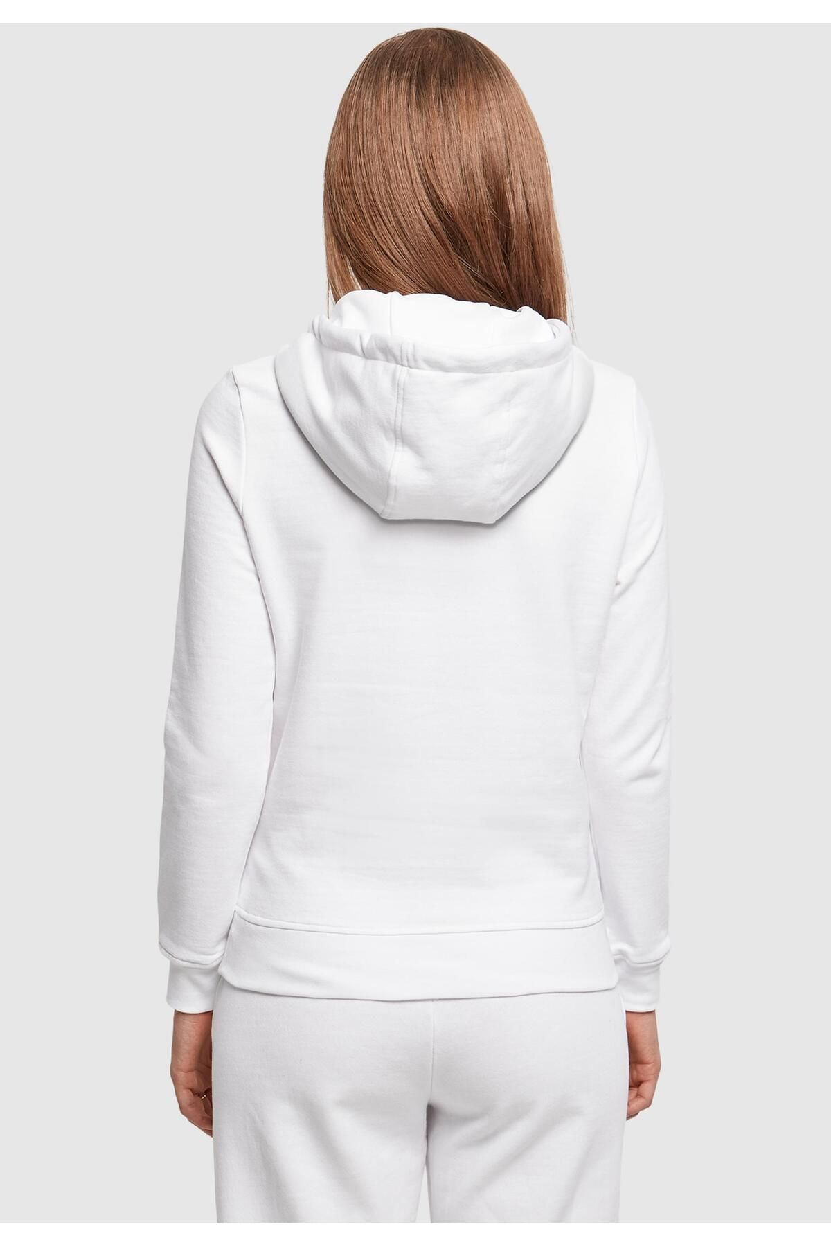 Merchcode-Ladies Banksy - Weihnachtsbaum Basic Hoody 4