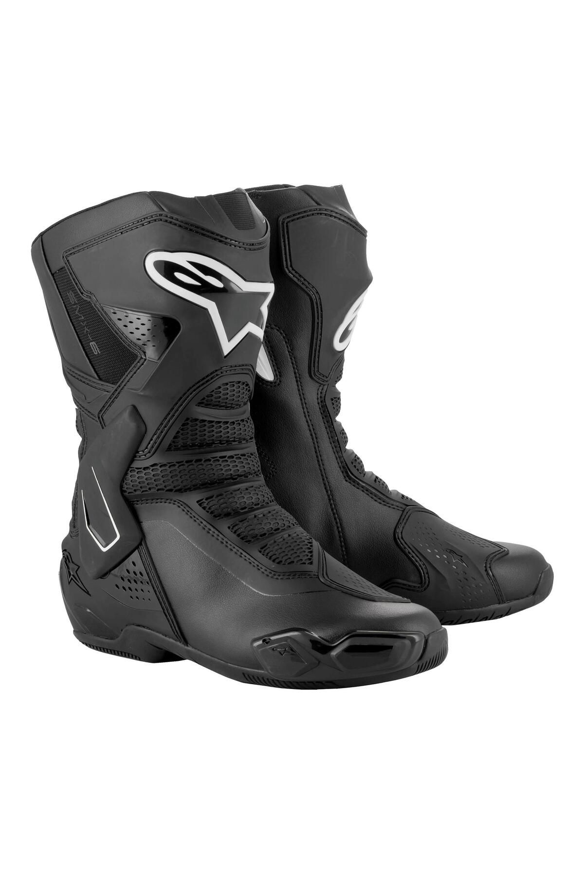 Alpinestars Stella SMX-6 V3 Korumalı Kadın Motosiklet Botu Siyah / Beyaz