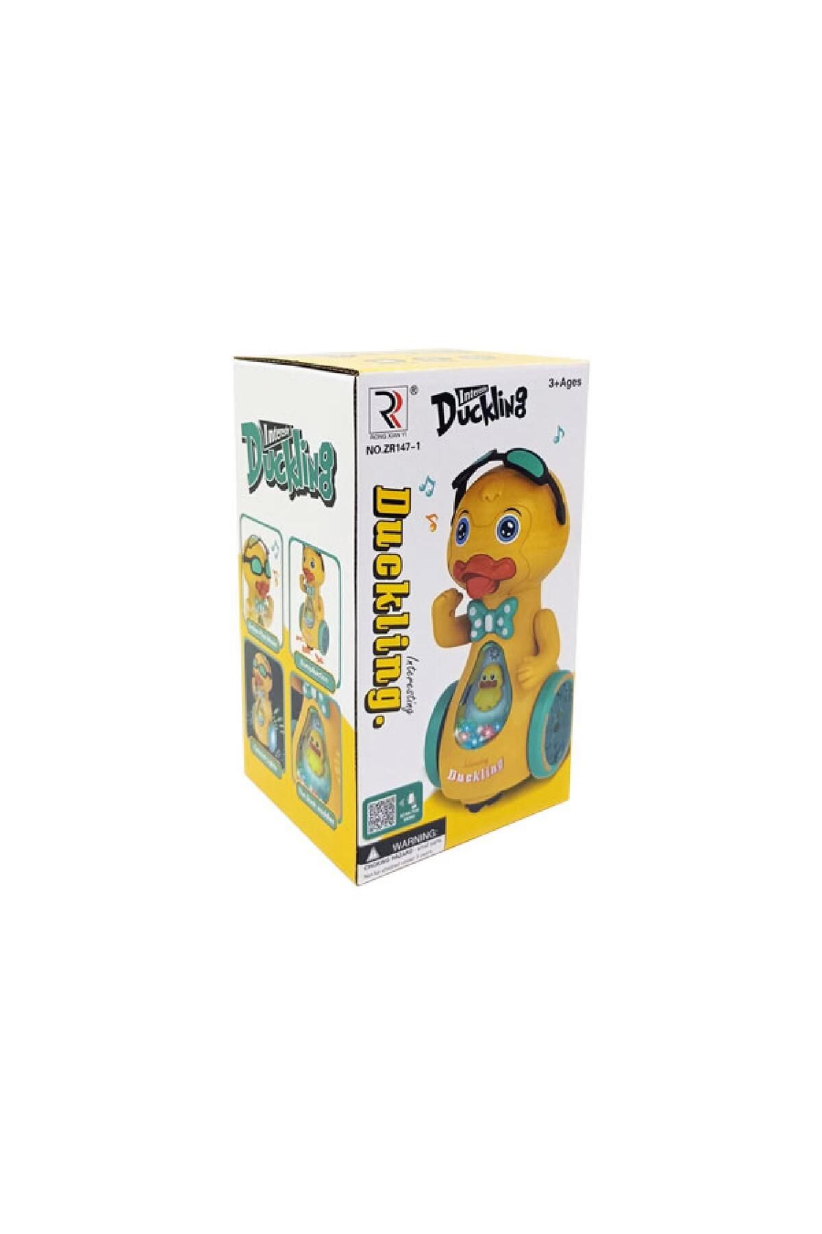 Can Ali Toys CAN ALİ İ-ZR147-1 PİLLİ IŞIKLI GÖZLÜKLÜ ÖRDEK