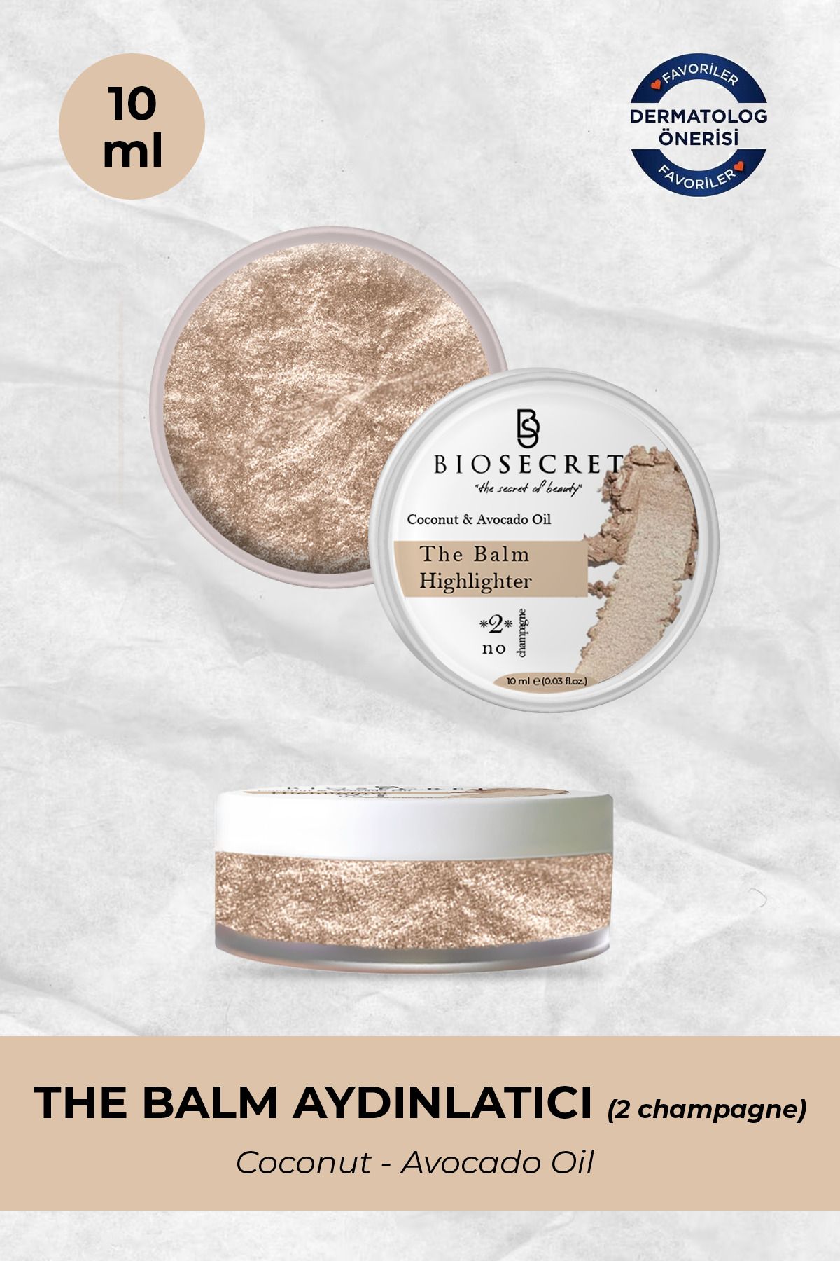 Biosecret The Balm Highlighter Champagne 10ml Bio99